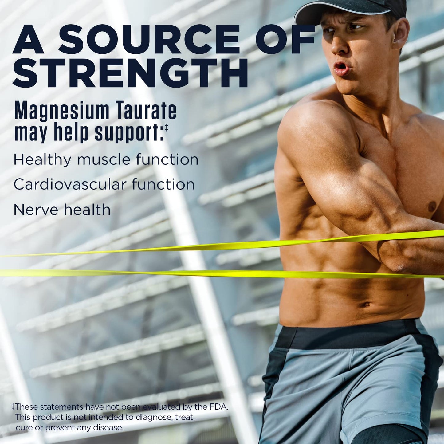 KAL Magnesium Taurate 400mg Plus CoEnzyme Vitamin B6, Chelated Magnesium Supplement, Healthy Muscle Function, Nerve and Heart Health Support, Gluten Free, Vegan, 60-Day Guarantee, 45 Serv, 90 Tablets