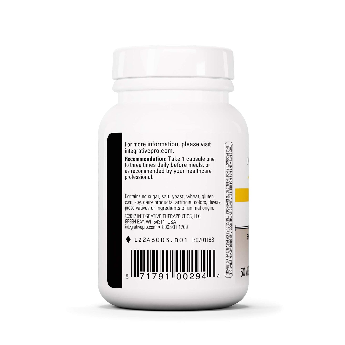 Integrative Therapeutics - 5-HTP (5-Hydroxytryptophan) - Support for Sleep and Positive Outlook* - 60 Capsules