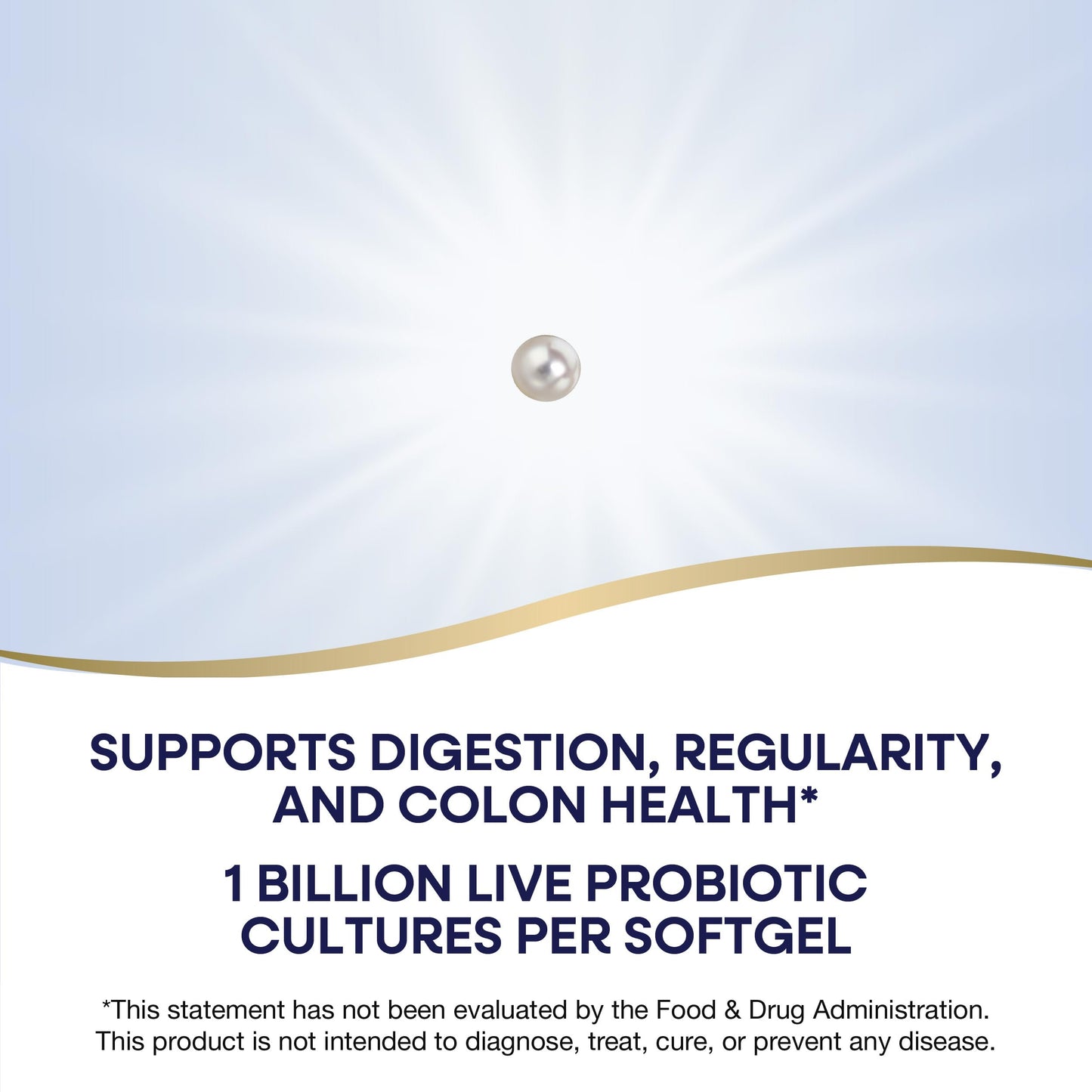 Nature's Way Complete Probiotic Pearls, Supports Digestive Balance*, 1 Billion Live Cultures, Supplement for Men and Women, No Refrigeration Required, 90 softgels (Packaging May Vary)