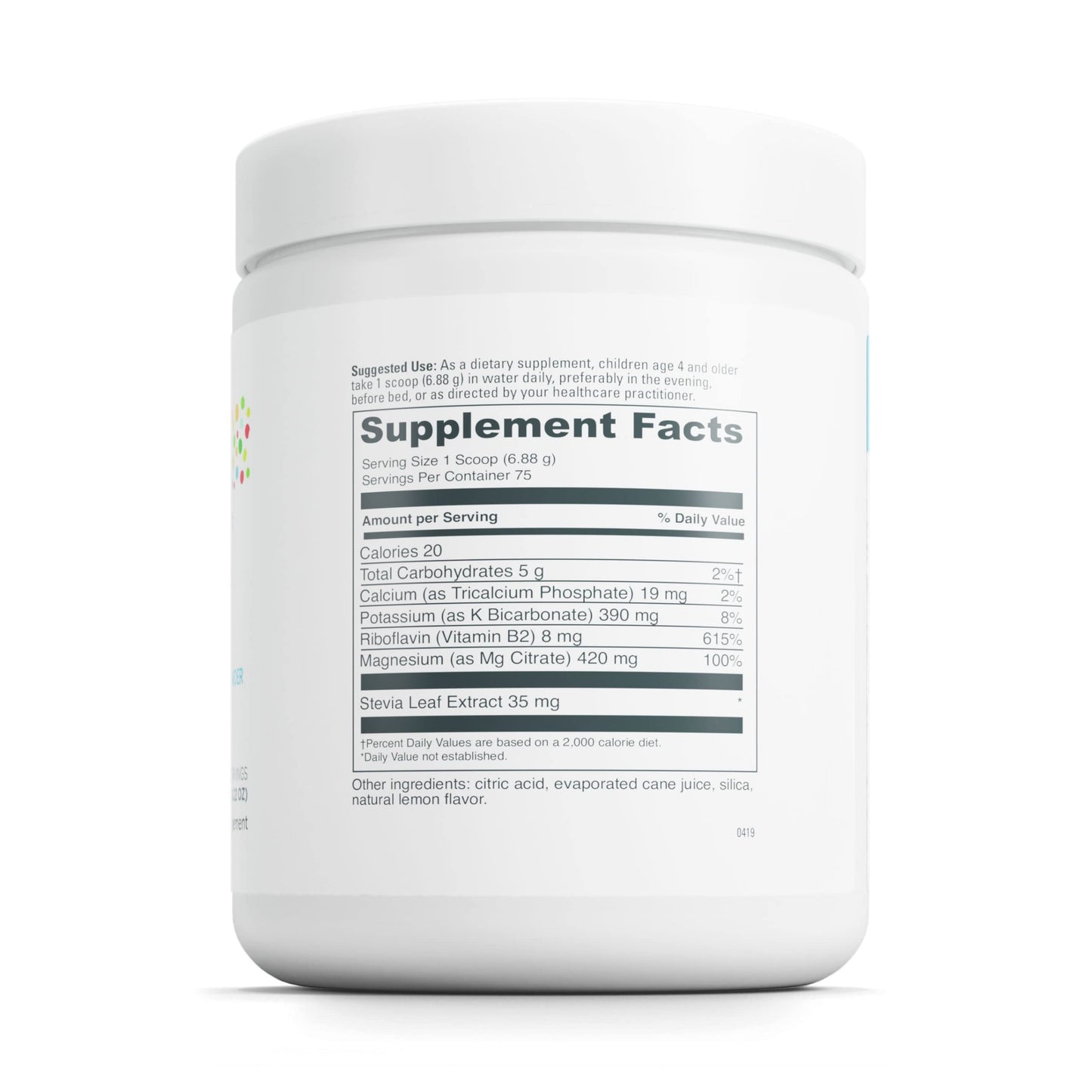 Pre-Order | Arrives in 5–10 Days – DAVINCI Little Fizzy Mag - Effervescent Magnesium Supplement for Kids to Support Brain Health, Relaxation and Behavior - with Calcium, Riboflavin - Lemon Lime Flavor - 516 g, 75 Servings