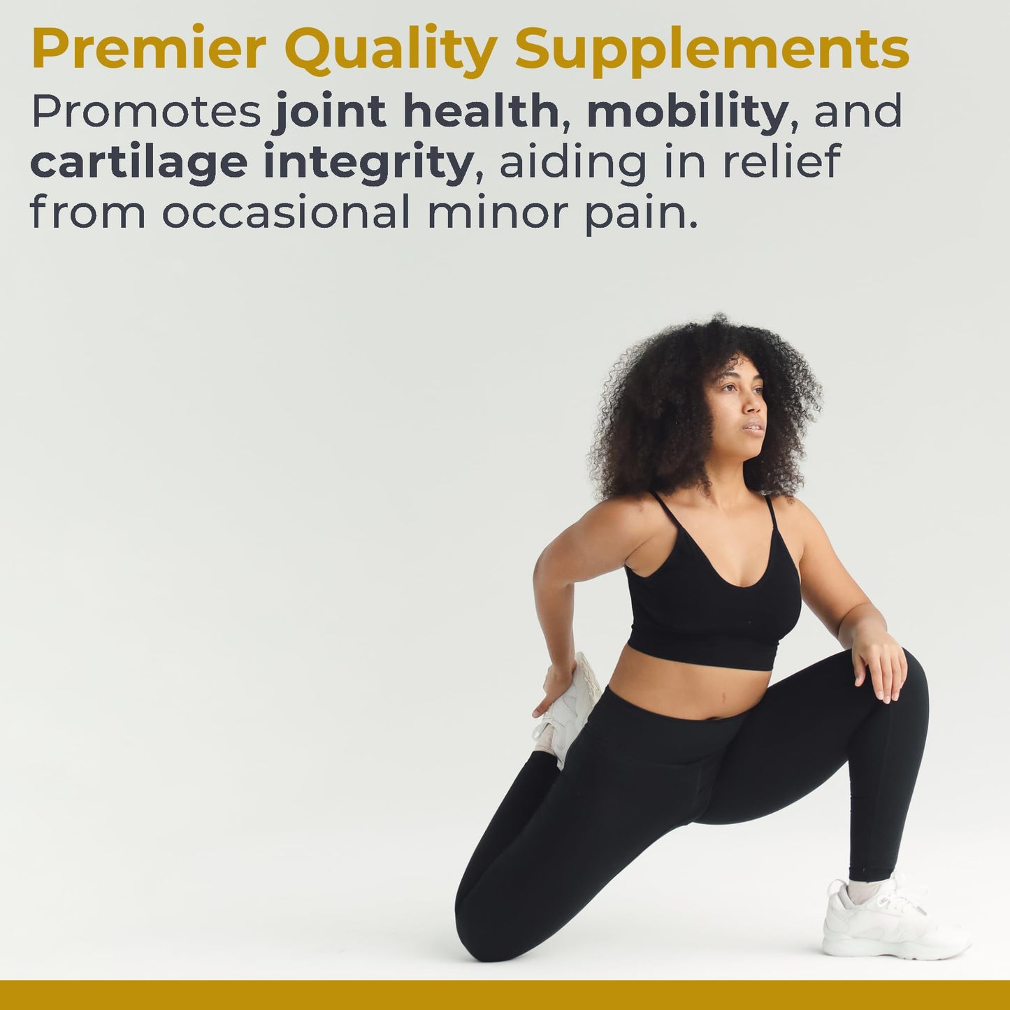Premier Research Labs Joint & Disc Support Supplement - for Men & Women, Glucosamine, Joint Mobility and Muscle Health, Cartilage Repair, Gluten Free, Plant-Sourced - 90 Capsules