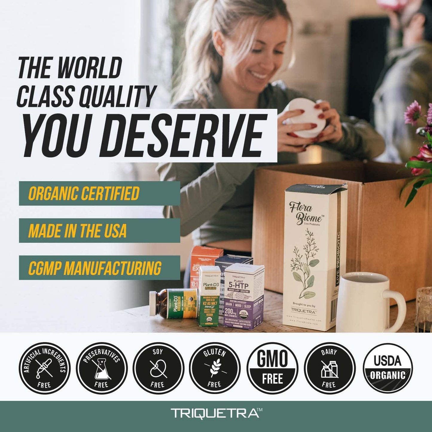 Pre-Order | Arrives in 5–10 Days – Organic Plant D3 + K2 | 5000 iu D3 + 120 mcg K2 as All-Trans MK7 from MenaQ7® - 100% Whole Food, Raw & Vegan | Enhanced Digestion with Prebiotic & Superfood Complex – D3 from Organic Algae (60 Count)