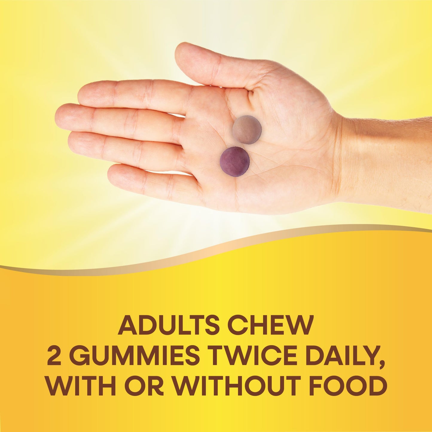 Nature's Way Alive! Daily Calcium & Vitamin D3 Gummies, Bone Support*, Immune Support*, Strawberry and Raspberry- Lemonade Flavored, 60 Gummies