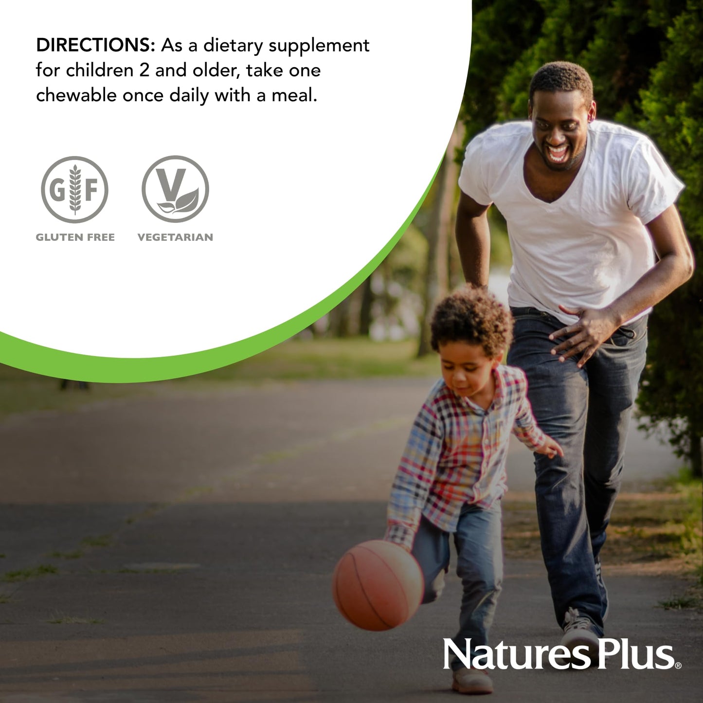 Natures Plus Animal Parade Source of Life Children's Chewable Digestive Aid - Tropical Fruit Flavor - 90 Animal Shaped Tablets - Contains Live Probiotics - Vegetarian, Gluten-Free - 90 Servings