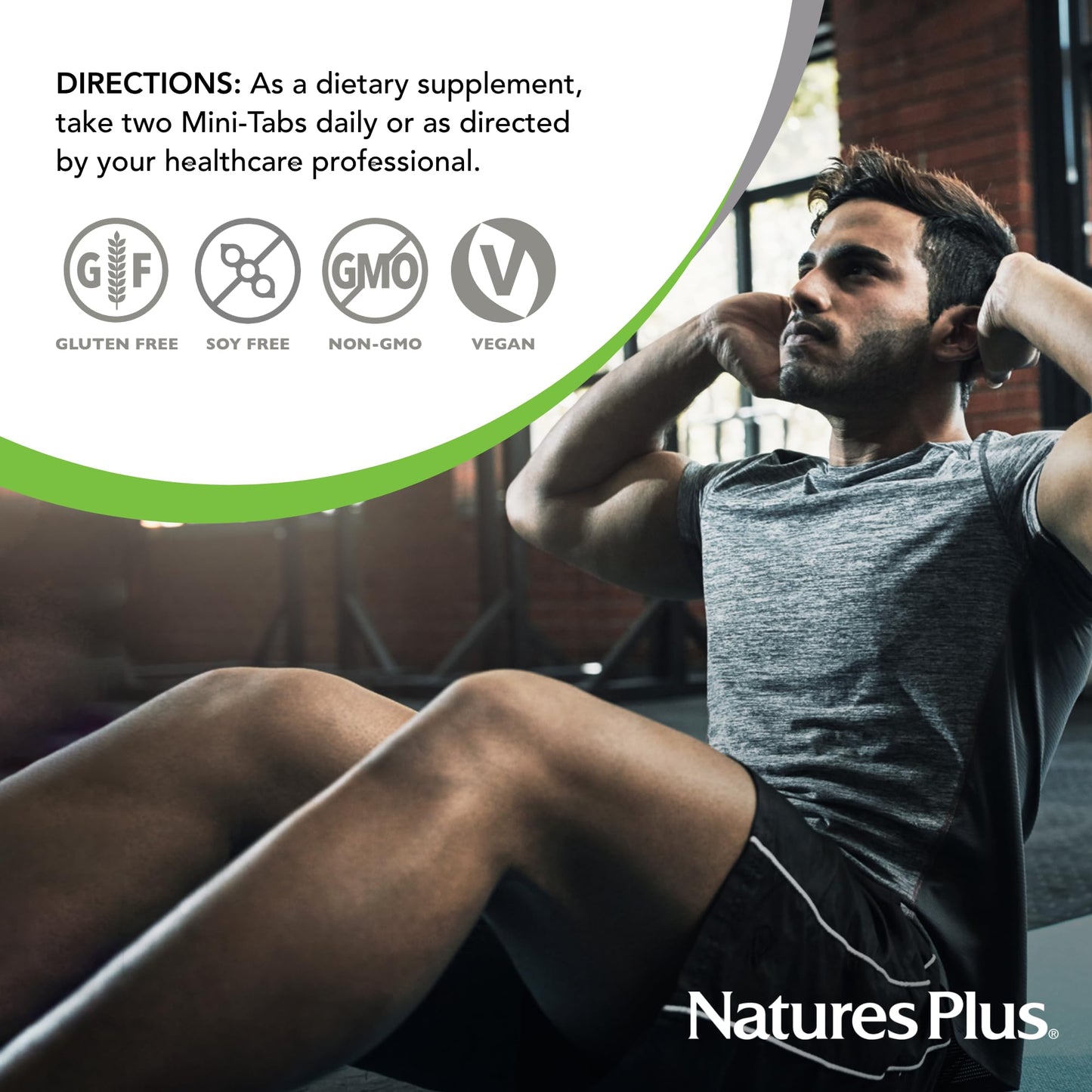Natures Plus PRO Longvida Curcumin 1000 mg - 60 Mini-Tabs - Promotes Healthy Free Radical Protection - Non-GMO, Vegan, Gluten Free, Soy Free - 30 Servings