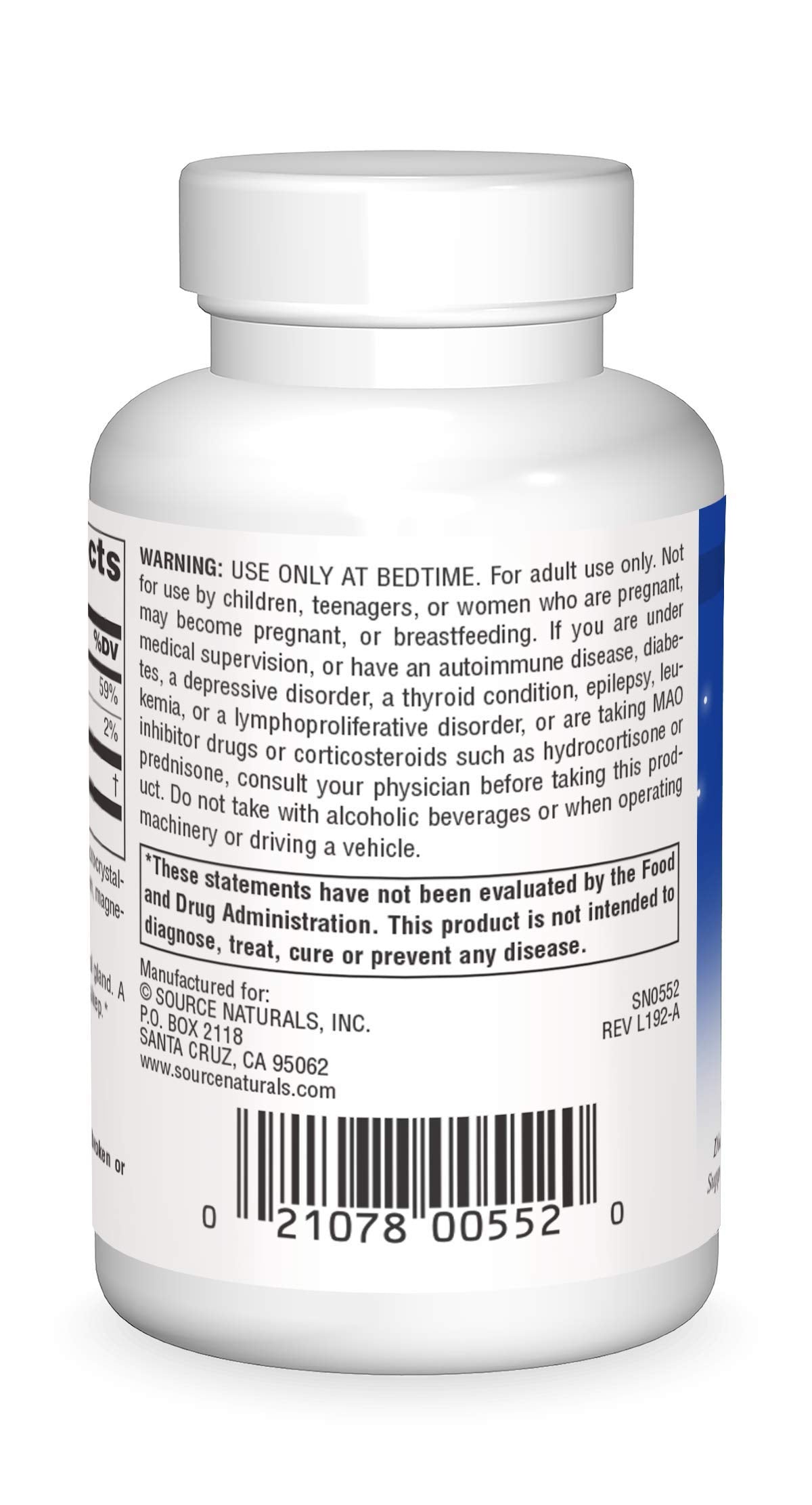 Pre-Order | Arrives in 5–10 Days – Source Naturals Melatonin 3 mg - 240 Tablets