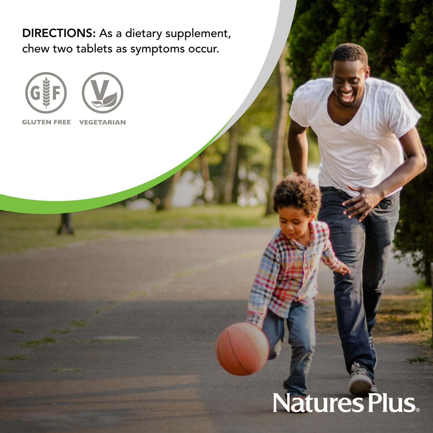 Natures Plus Nutri Zyme - 90 Chewable Tablets, Peppermint Flavor - Vegetarian Enzyme Supplement with Bromelain & Papain, Natural Digestive Aid - Gluten-Free - 45 Servings