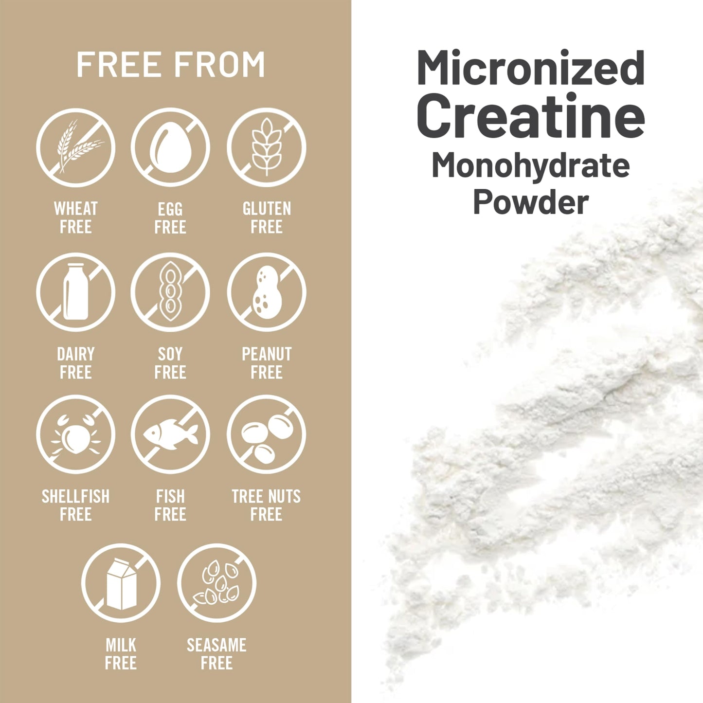 NatureWise Micronized Creatine Monohydrate Powder, 5000mg (5g) Per Serving - Creatine for Women & Men - Pure, Unflavored, Supports Lean Muscle Mass, Endurance - 100 Servings
