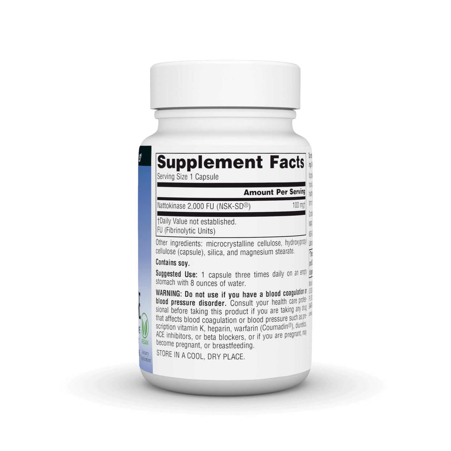 Pre-Order | Arrives in 5–10 Days – Source Naturals NSK-SD Nattokinase, Systemic Enzyme for Healthy Circulation* 100mg - 60 Vegan Capsules