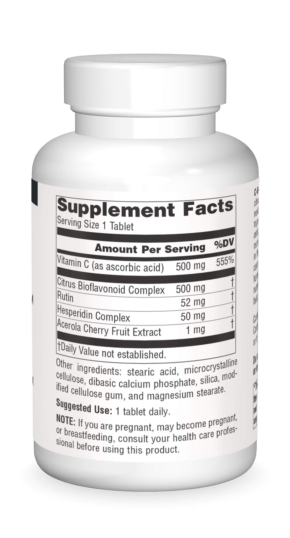 Pre-Order | Arrives in 5–10 Days – Source Naturals C-B-R - Vitamin C, Bioflavonoid Complex for Antioxidant Protection - 250 Tablets
