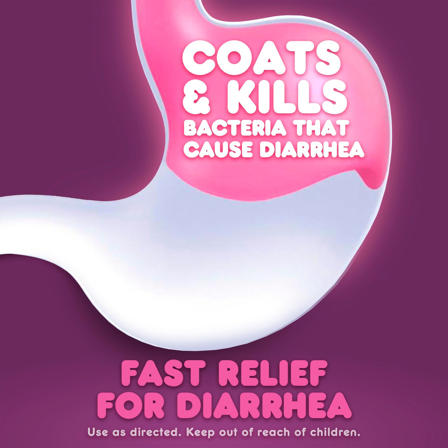 Pepto Bismol Diarrhea LiquiCaps, Anti Diarrhea Medicine for Fast Diarrhea Relief, Antidiarrheal Liquid Pills, 48 LiquidCaps