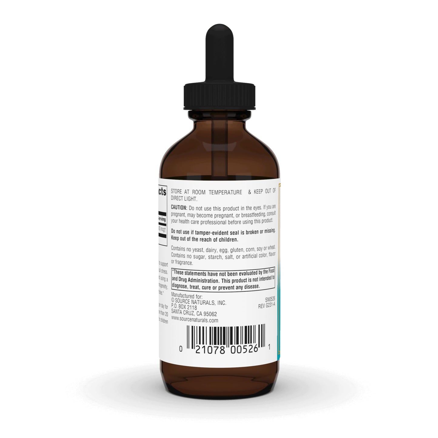 Source Naturals Wellness Colloidal Silver 30 ppm, Supports Physical Well Being* - 2 Fluid oz