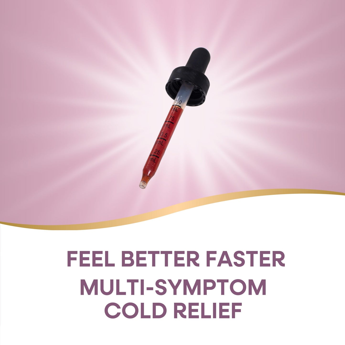 Nature's Way Cold Relief Drops, Umcka, Feel Better Faster, Multi-Symptom Cold Relief, Homeopathic, Shortens Colds, Sore Throat, Cough and Congestion, Non-Drowsy, 1 Fl Oz (Packaging May Vary)