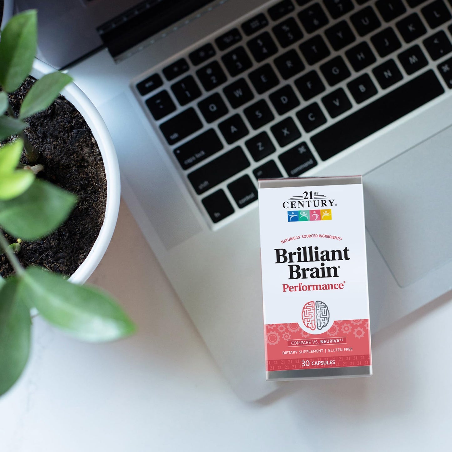 Pre-Order | Arrives in 5–10 Days – 21st Century Brilliant Brain Performance, 30 Count