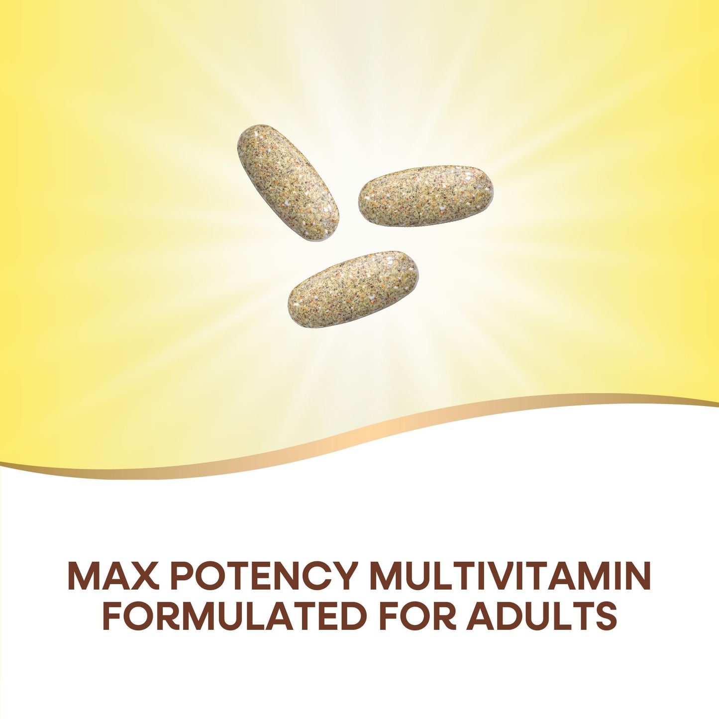 Nature's Way Alive! Max3 Potency Multivitamin, Ultra Potency B-vitamins to Support Energy Metabolism*, with Methylated B12 and Folate, 90 Tablets