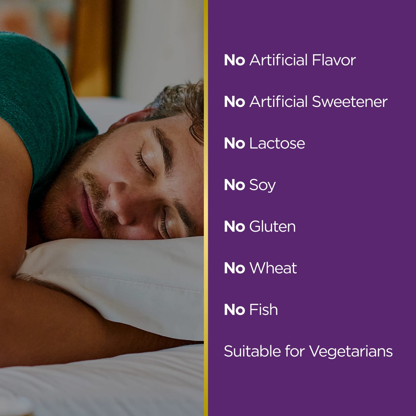 Nature's Bounty Sleep3 Gummies, Triple Action Time-Release Sleep Aid, Melatonin 10mg, Blueberry Flavor, 60 Gummies