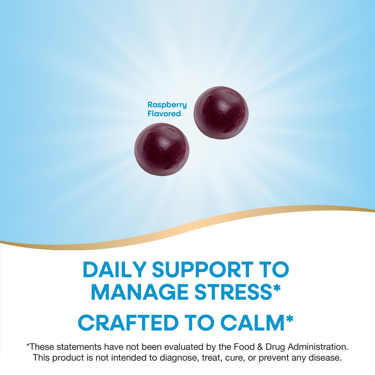 Nature's Way Stress Defense Gummies, Stress Support*, Supports Balanced Cortisol Response*, with Sensoril Ashwagandha, Vitamins B6, C, and D3, Raspberry Flavored, 90 Gummies (Packaging May Vary)