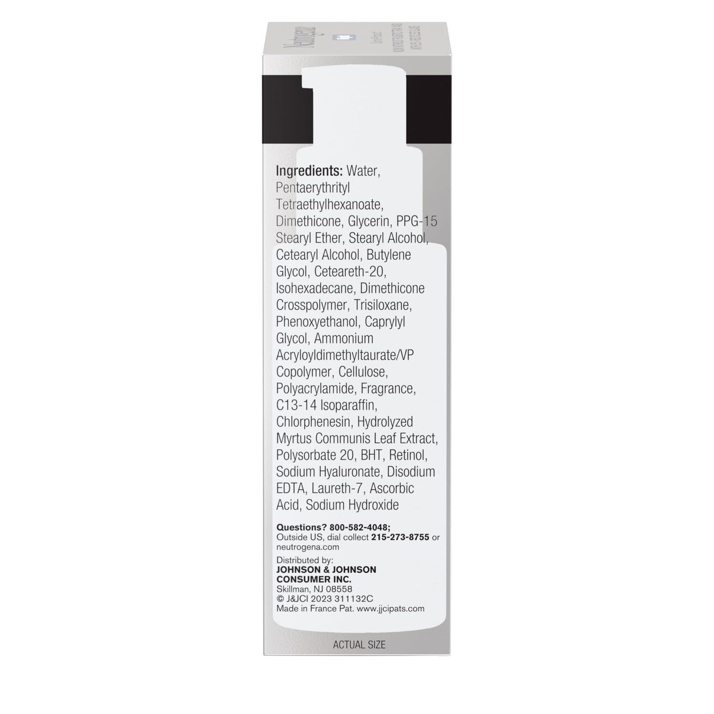 Neutrogena Rapid Wrinkle Repair Retinol Night Face Moisturizer, Daily Anti-Aging Face Cream with Retinol & Hyaluronic Acid to Fight Fine Lines & Wrinkles, 1 fl. oz