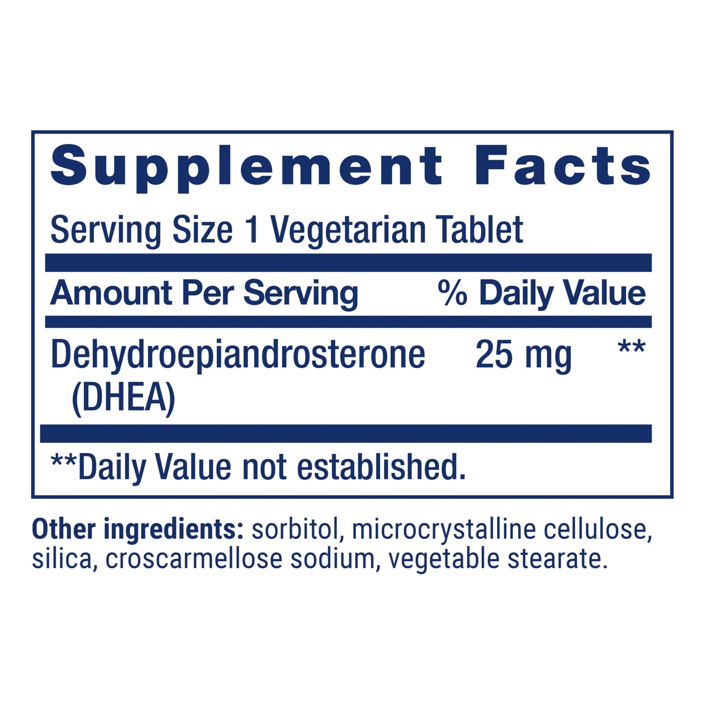 Life Extension DHEA 25 mg – For Hormone Balance, Immune Support, Sexual Health and Anti-Aging - Supports Memory & Mood - Non-GMO, Gluten-Free, Vegetarian - 100 Dissolve-In-Mouth Tablets