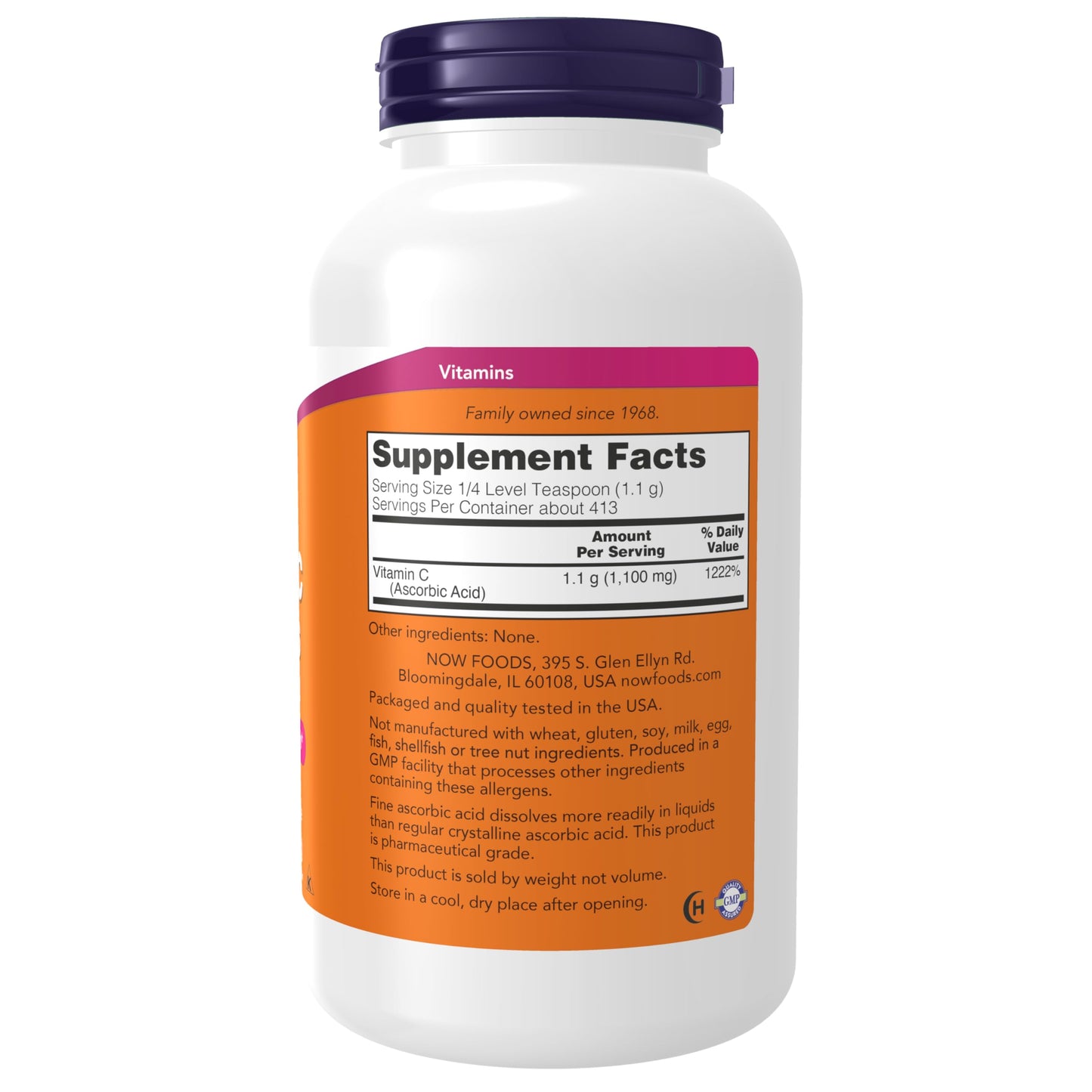 NOW Foods Supplements, Vitamin C Crystals (Ascorbic Acid) Powder , Antioxidant Protection*, 1-Pound
