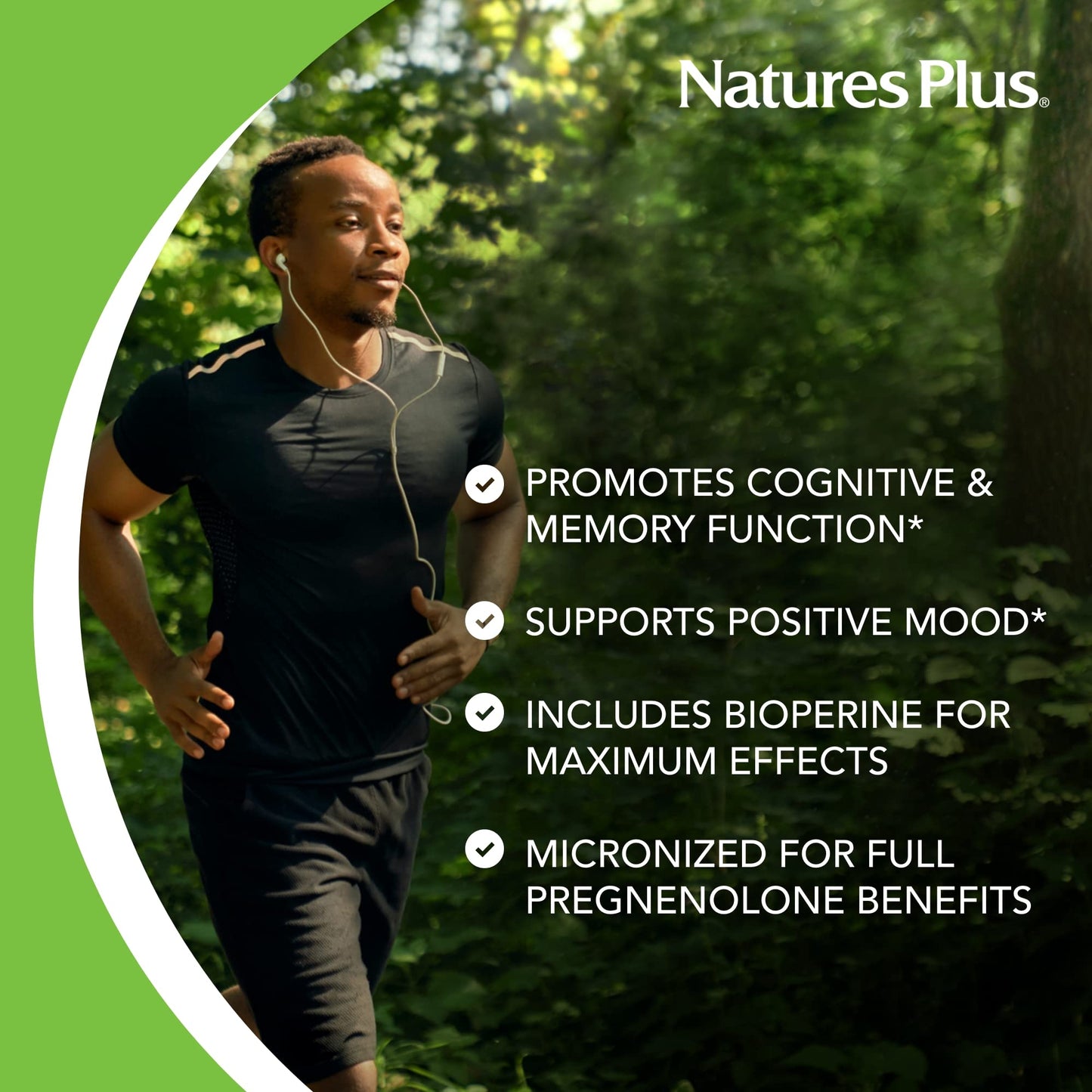 Natures Plus Ultra Pregnenolone - 60 Capsules - Promotes Overall Well-Being, Immune Support & Cognitive Function - 60 Servings