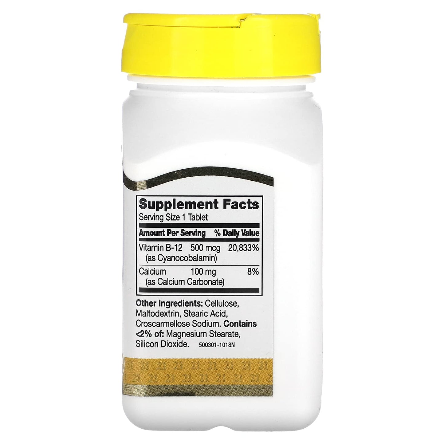 21st Century B-12, 500 mcg, 110 Tablets