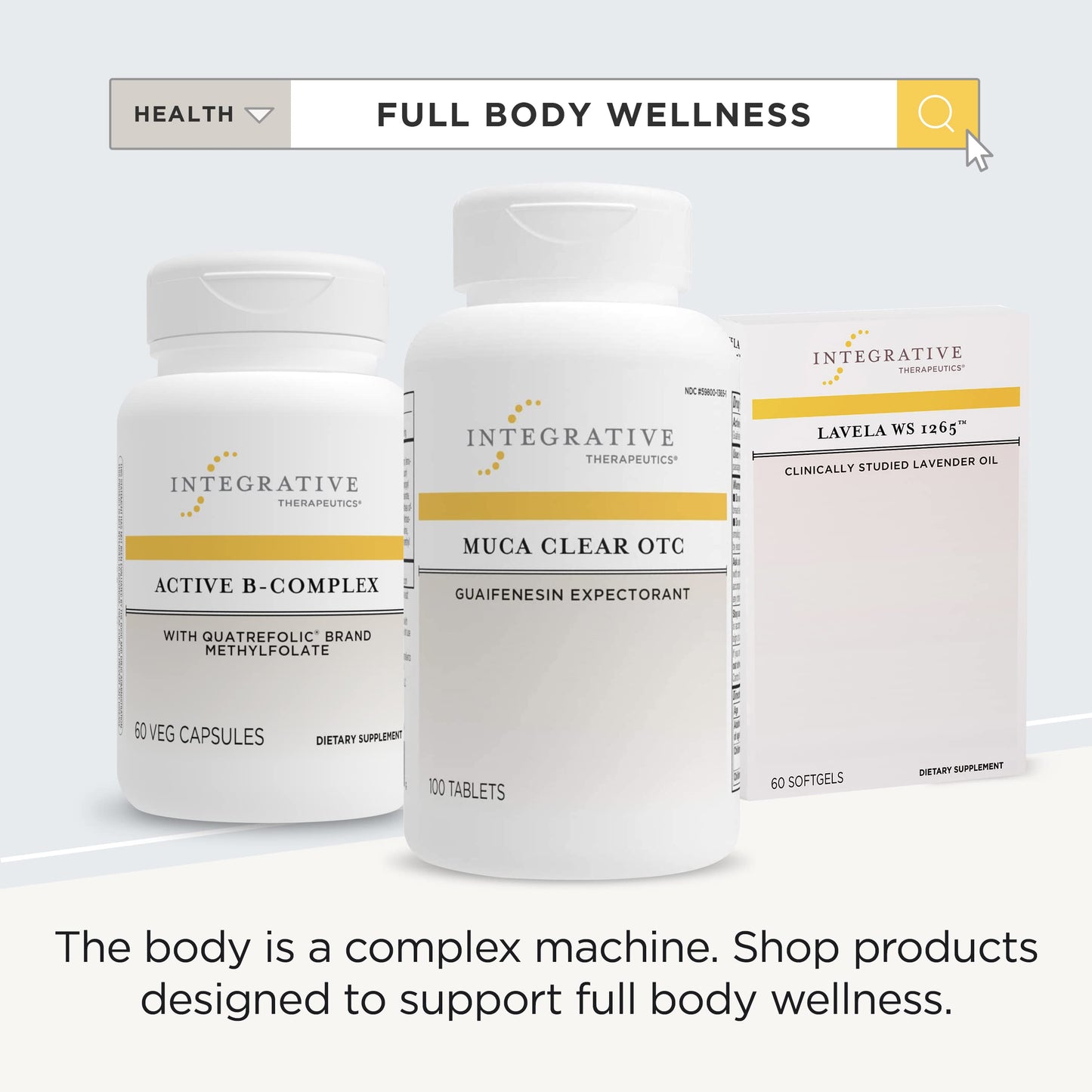 Muca Clear OTC -- 100 Tablets by Integrative Therapeutics