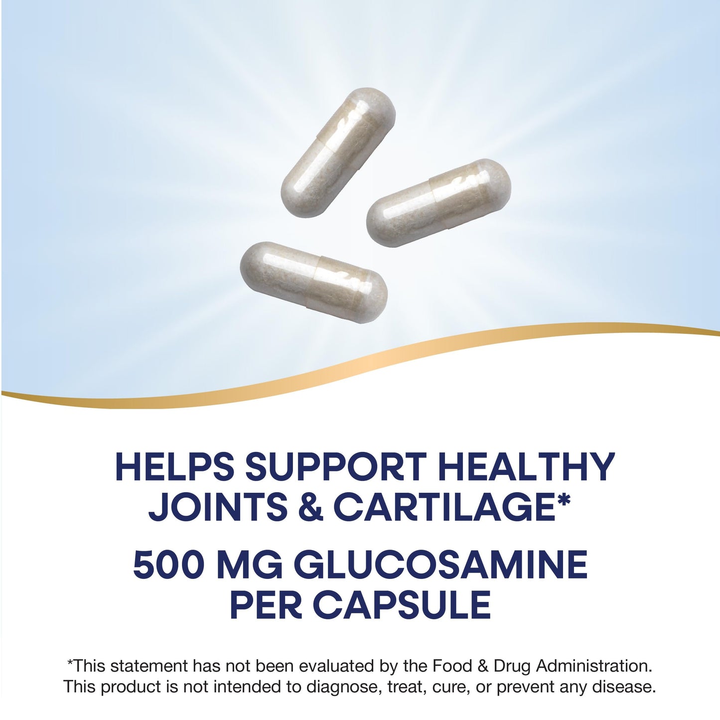Nature's Way GS-500 Glucosamine Sulfate, Joint Health Support Supplement*, 240 Capsules