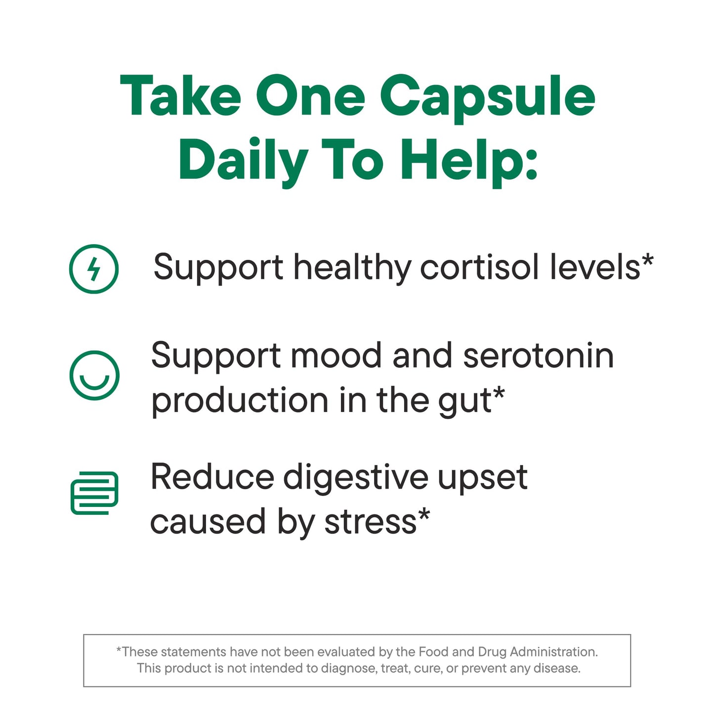 Pre-Order | Arrives in 5–10 Days – Daily Nouri Stress Probiotic | for Cortisol Management, Digestion, Daily Stress Relief & Gut Microbiome Health | 3 Probiotic Strains & Vegan Ahiflower Omega Oil | for Women & Men | 30-Day Supply