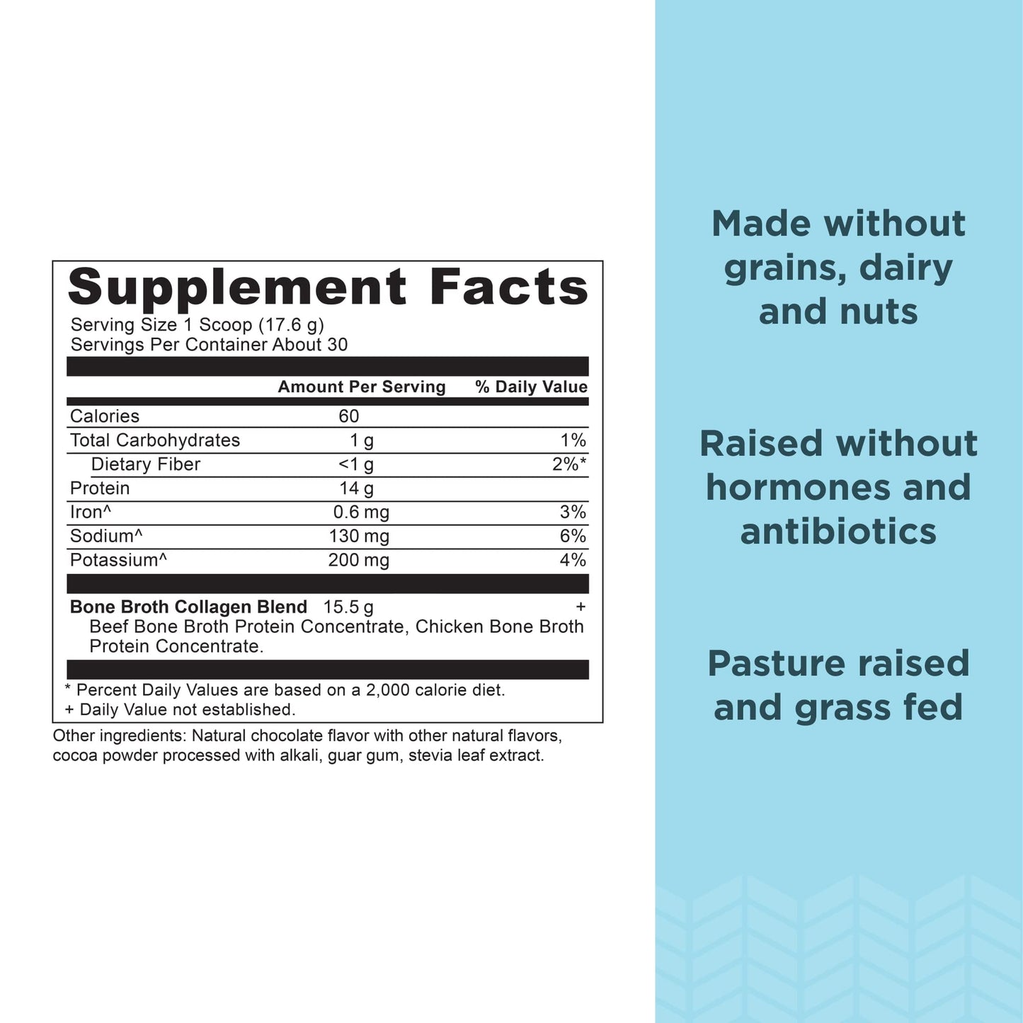 Ancient Nutrition Collagen Powder, Bone Broth Collagen, Chocolate, Hydrolyzed Multi Collagen Peptides, Supports Skin and Nails, Joint Supplement, 30 Servings, 18.6oz
