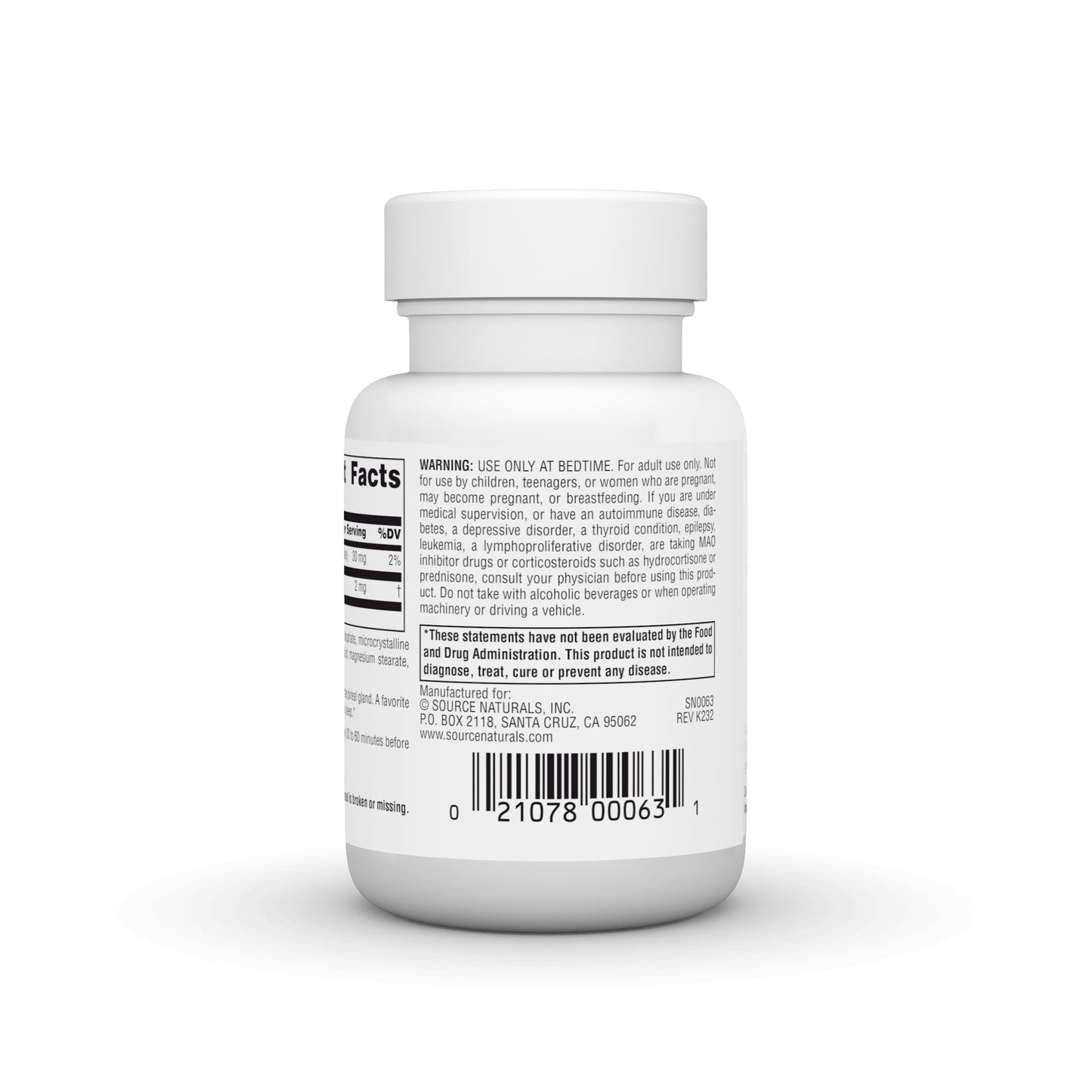 Pre-Order | Arrives in 5–10 Days – Source Naturals Time Released Melatonin 2 mg - 120 Time Release Tablets