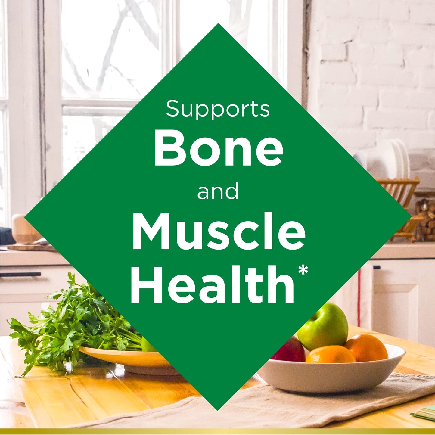 Nature's Bounty Magnesium 500mg Tablets, Supports Bone & Muscle Health, Twin Pack, 400 Tablets