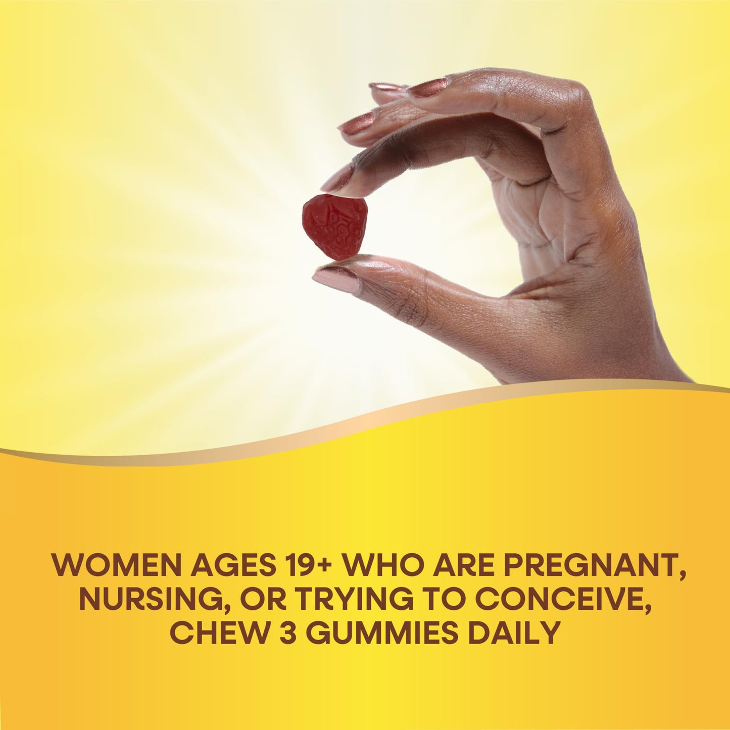 Nature’s Way Alive! Prenatal Premium Gummy Multivitamin, High Potency Folate, Plant-Based DHA, Vegetarian, Strawberry and Lemon Flavored, 75 Gummies