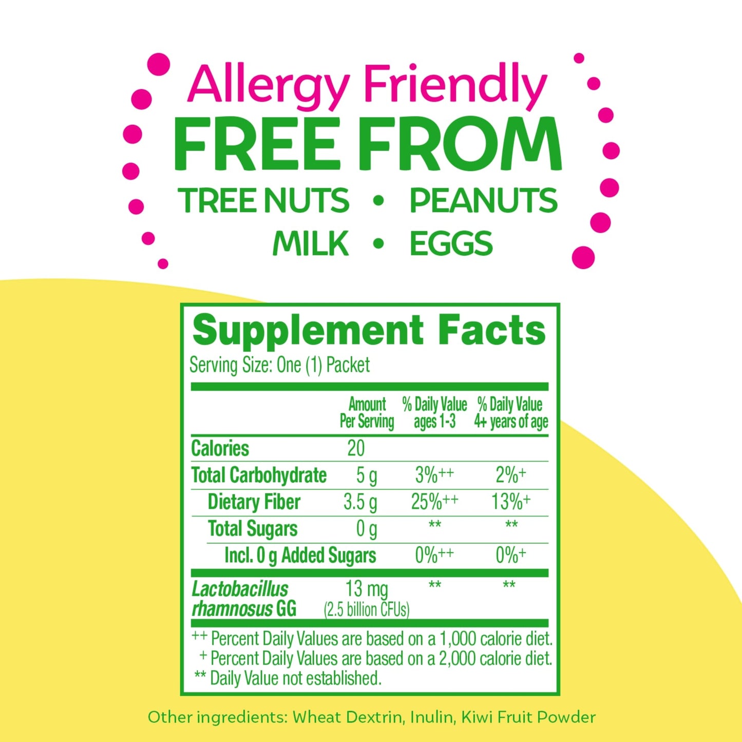 Pre-Order | Arrives in 5–10 Days – Culturelle Kids Probiotic + Fiber Packets (Ages 1+) - 24 Count - Digestive Health & Immune Support - Helps Restore Regularity (Packaging may vary)