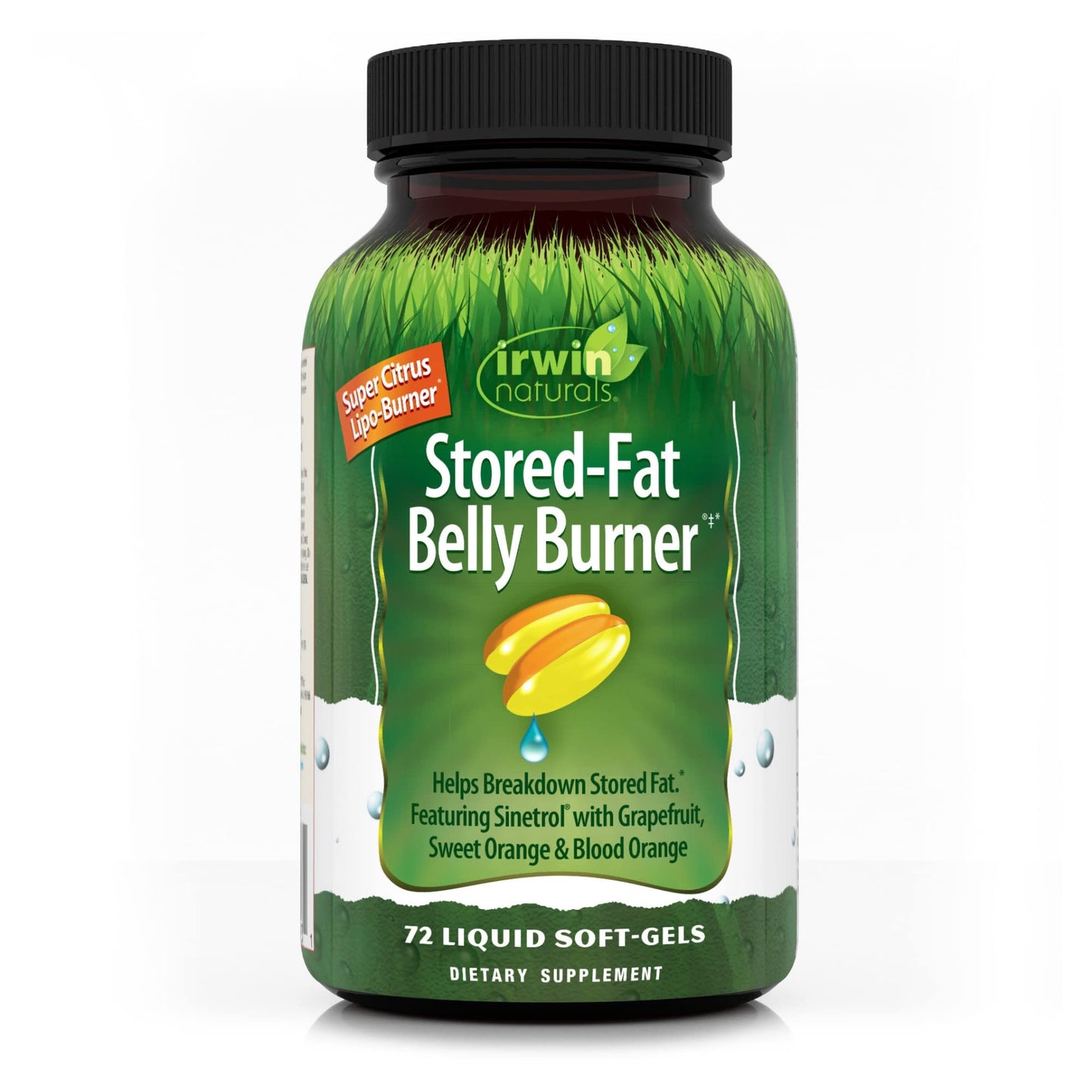 Irwin Naturals Stored-Fat Belly Burner - 72 Liquid Soft-Gels