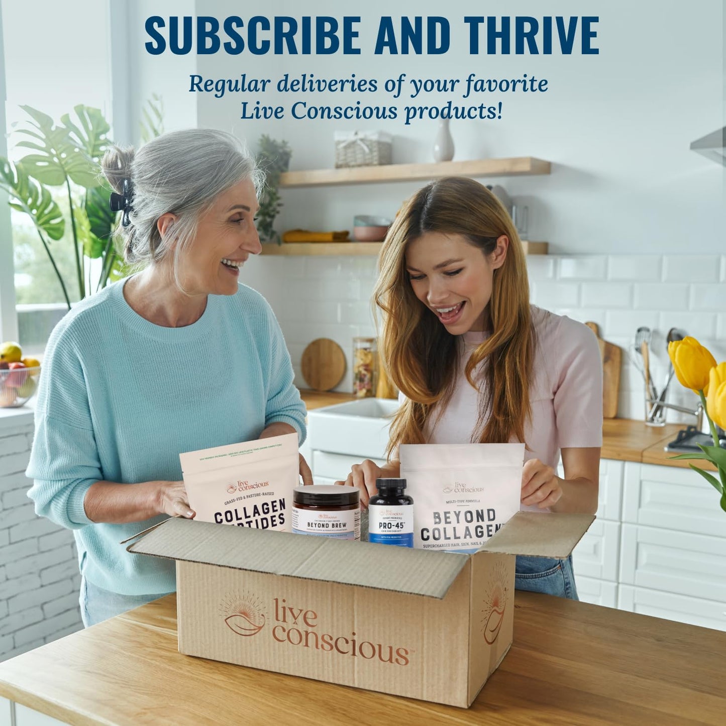 Live Conscious CurcuWell - Curcumin and Boswellia Blend | Maximum Strength Joint, Body and Cognitive Support - 30 Day Supply