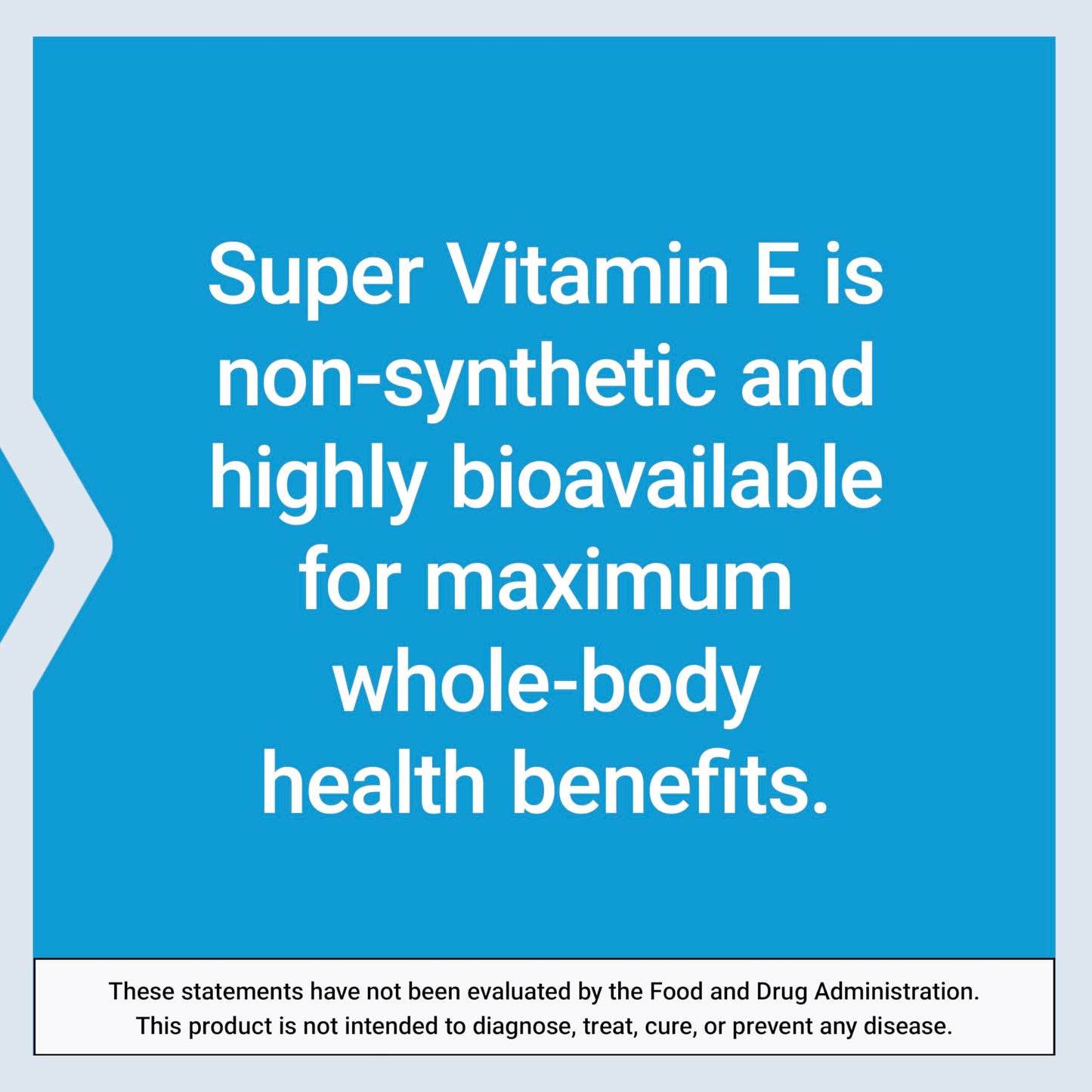 Life Extension Super Vitamin E 268 mg Non-Synthetic for Whole-Body Health, Gluten Free, Non-GMO, 90 Count