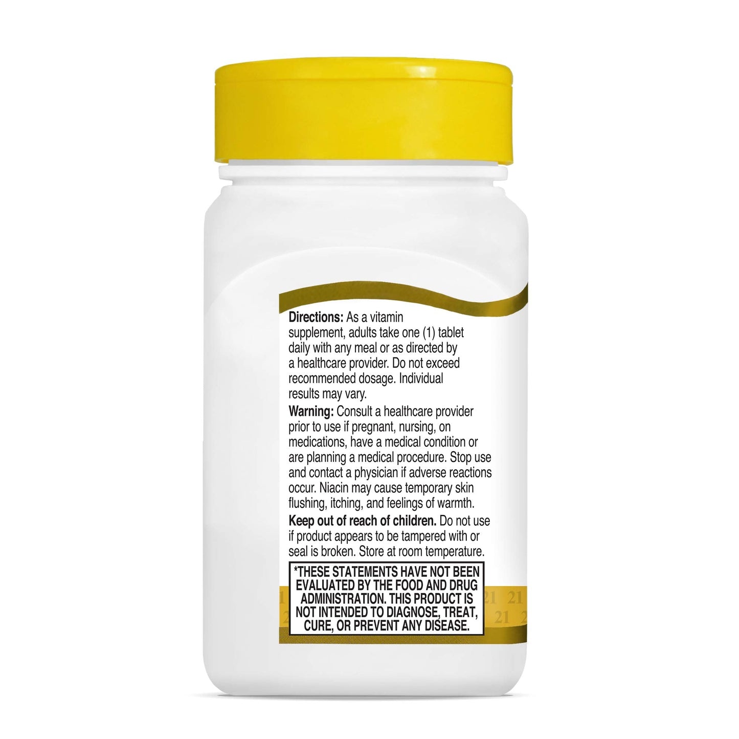 21st Century Niacin 500 mg Prolonged Release Tablets, 100 Count (27474) (Pack of 2)