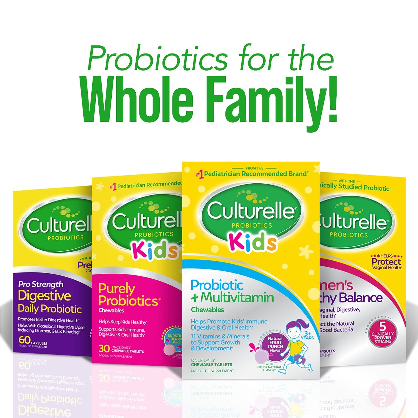 Pre-Order | Arrives in 5–10 Days – Culturelle Kids Probiotic + Complete Multivitamin Chewable For Kids, Ages 3+, 30 Count, Digestive Health, Oral Health & Immune Support - With 11 Vitamins & Minerals, including Vitamin C, D3 & Zinc