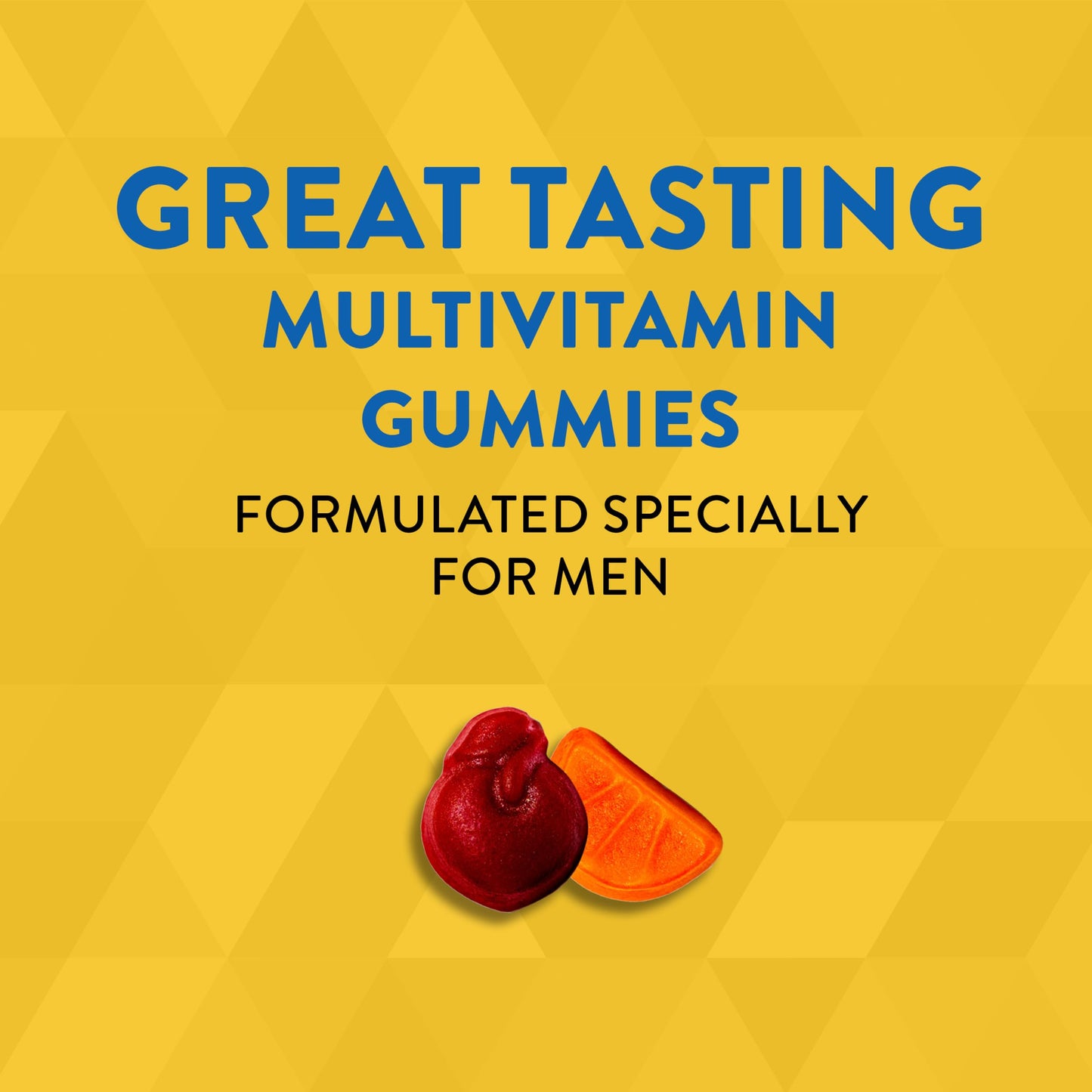 Nature's Way Alive! Men's Daily Gummy Multivitamin, Supports Energy Metabolism*, Muscle Function*, B-Vitamins, Superfood Antioxidants, Gluten-Free, Vegetarian, Fruit Flavored, 60 Gummies