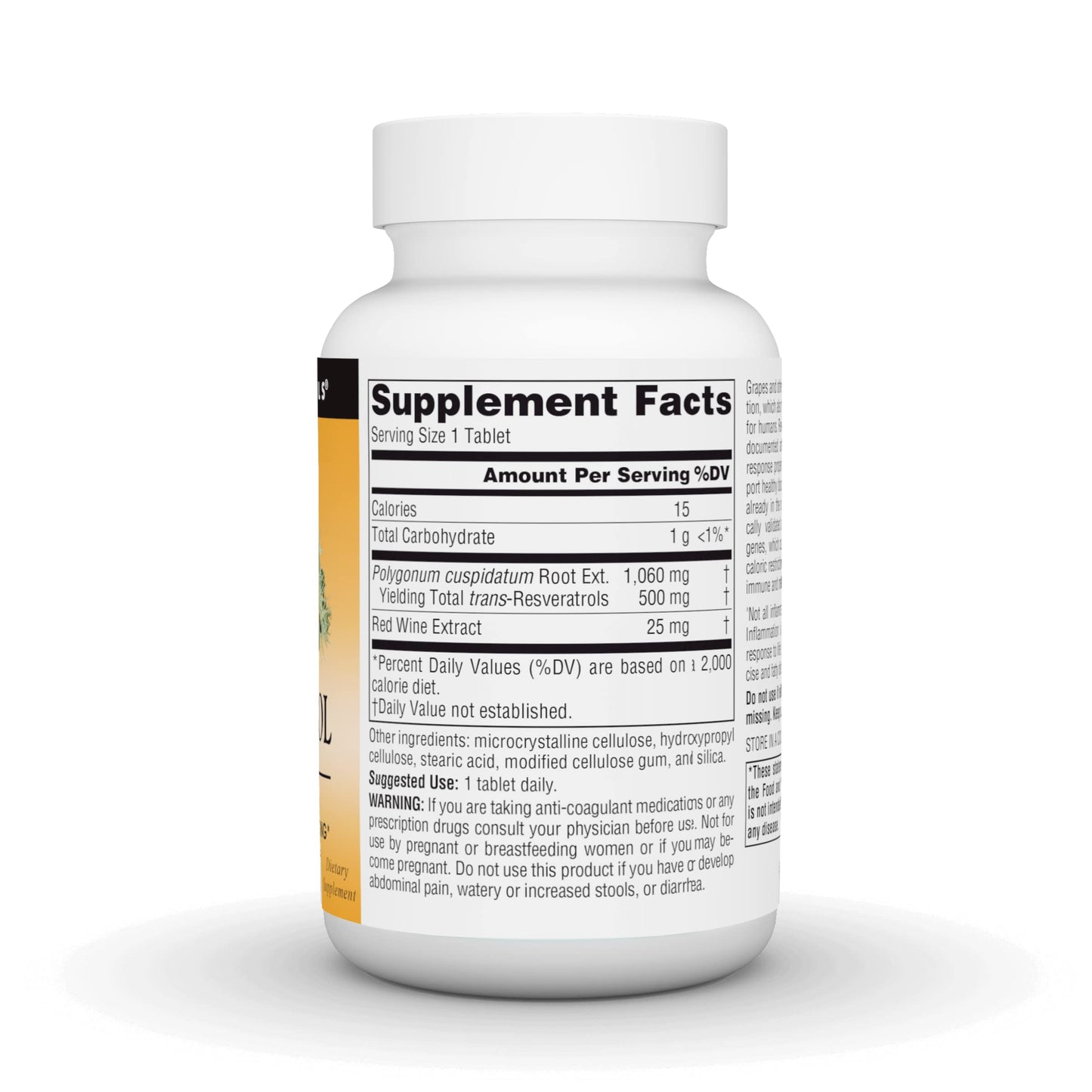 Pre-Order | Arrives in 5–10 Days – Source Naturals Resveratrol 550, Heart Support & Healthy Aging*, 500 mg - 30 Tablets