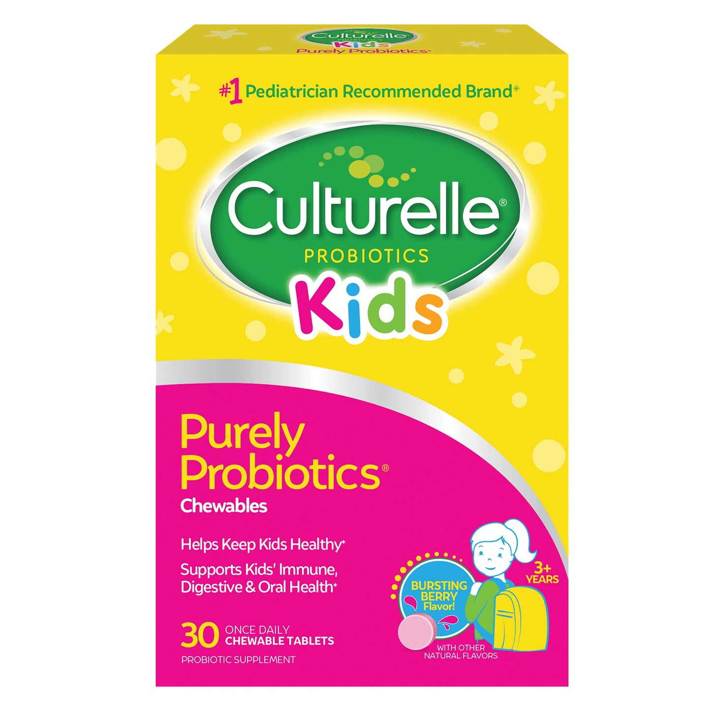 Pre-Order | Arrives in 5–10 Days – Culturelle Kids Complete Chewable Multivitamin + Probiotic for Kids & Kids Chewable Daily Probiotic for Kids