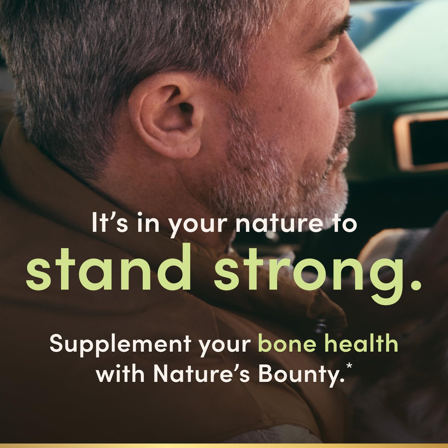 Nature's Bounty Calcium Carbonate & Vitamin D, Supports Immune Health & Bone Health, 1200mg Calcium & 1000IU Vitamin D3, 120 Softgels