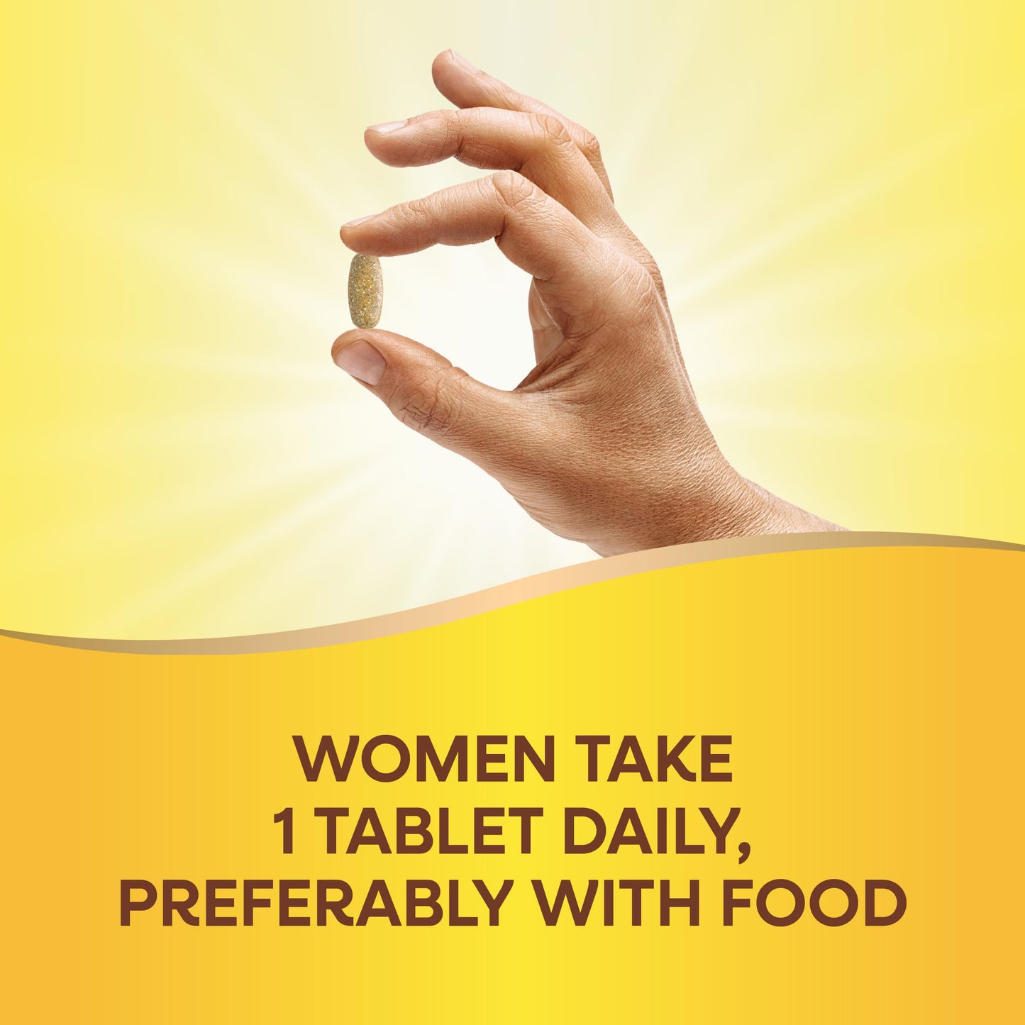 Nature’s Way Alive! Women’s 50+ Ultra Potency Complete Multivitamin, High Potency Formula, Promotes Healthy Heart, Brain, Bones*, with Methylated B12, Gluten-Free, 150 Tablets