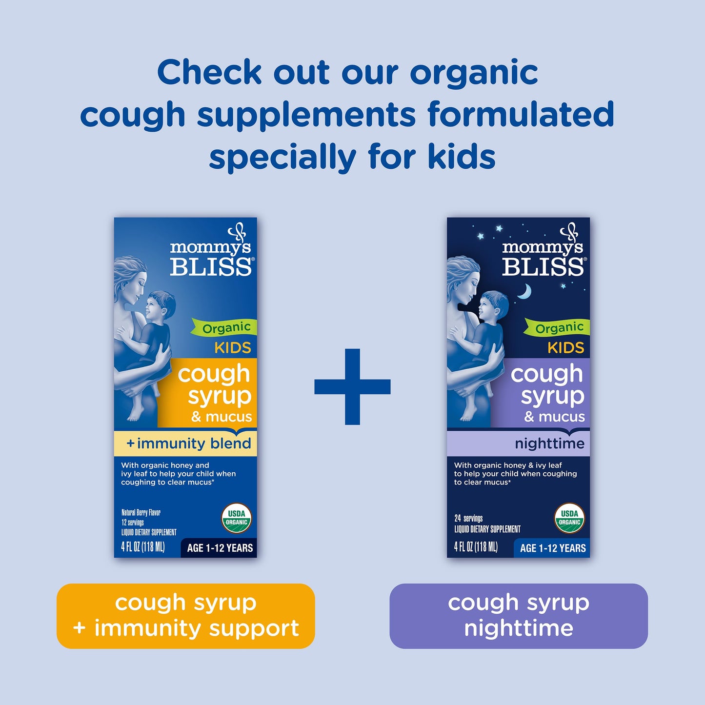 Mommy's Bliss Children's Pain and Fever Reducer, Kids Acetaminophen, Dye Free, Delicious Mixed Berry Flavor, Ages 2+, 4 Fluid Ounces (Pack of 2)