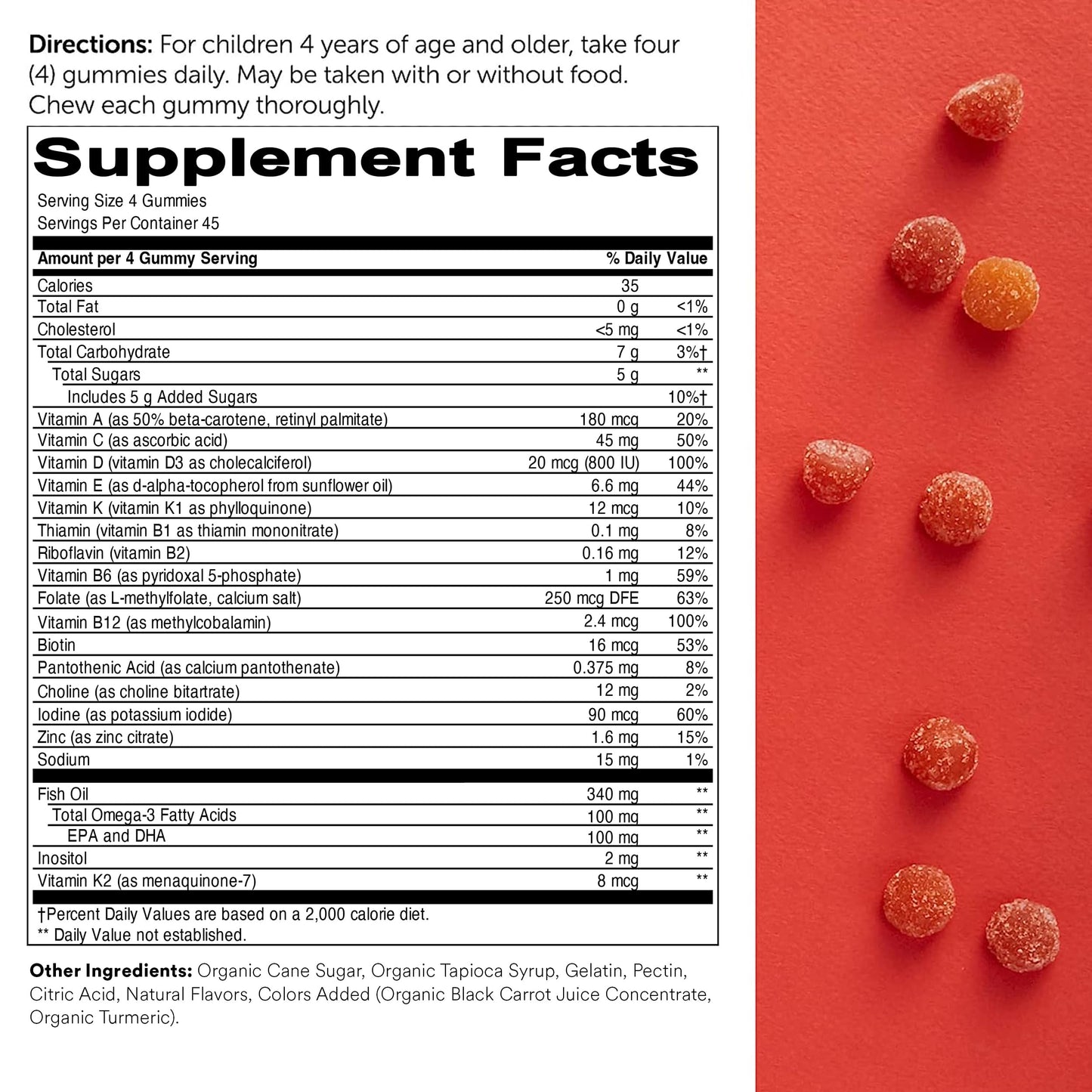 SmartyPants Kids Multivitamin Gummies and Probiotic Immunity Bundle: Omega 3 Fish Oil (EPA/DHA), Vitamin D3, C, Vitamin B12, B6, Digestive & Immune Support Supplement (30 Day Supply)