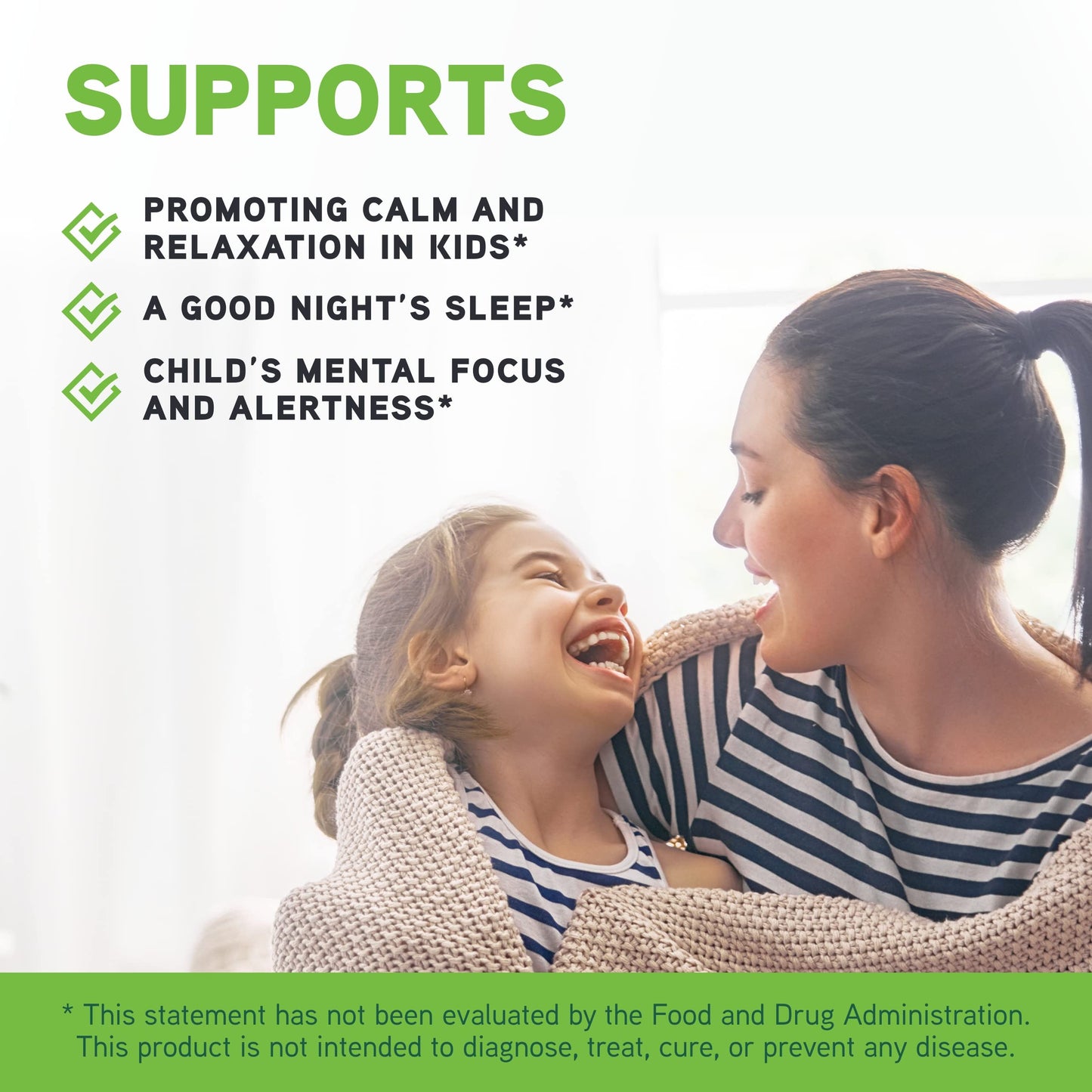 Pre-Order | Arrives in 5–10 Days – DAVINCI Calming Supplement for Kids - Supports Relaxation, Focus and Alertness - with Green Tea and Stevia Leaf Extract - Fruit Punch Flavor - 30 ml