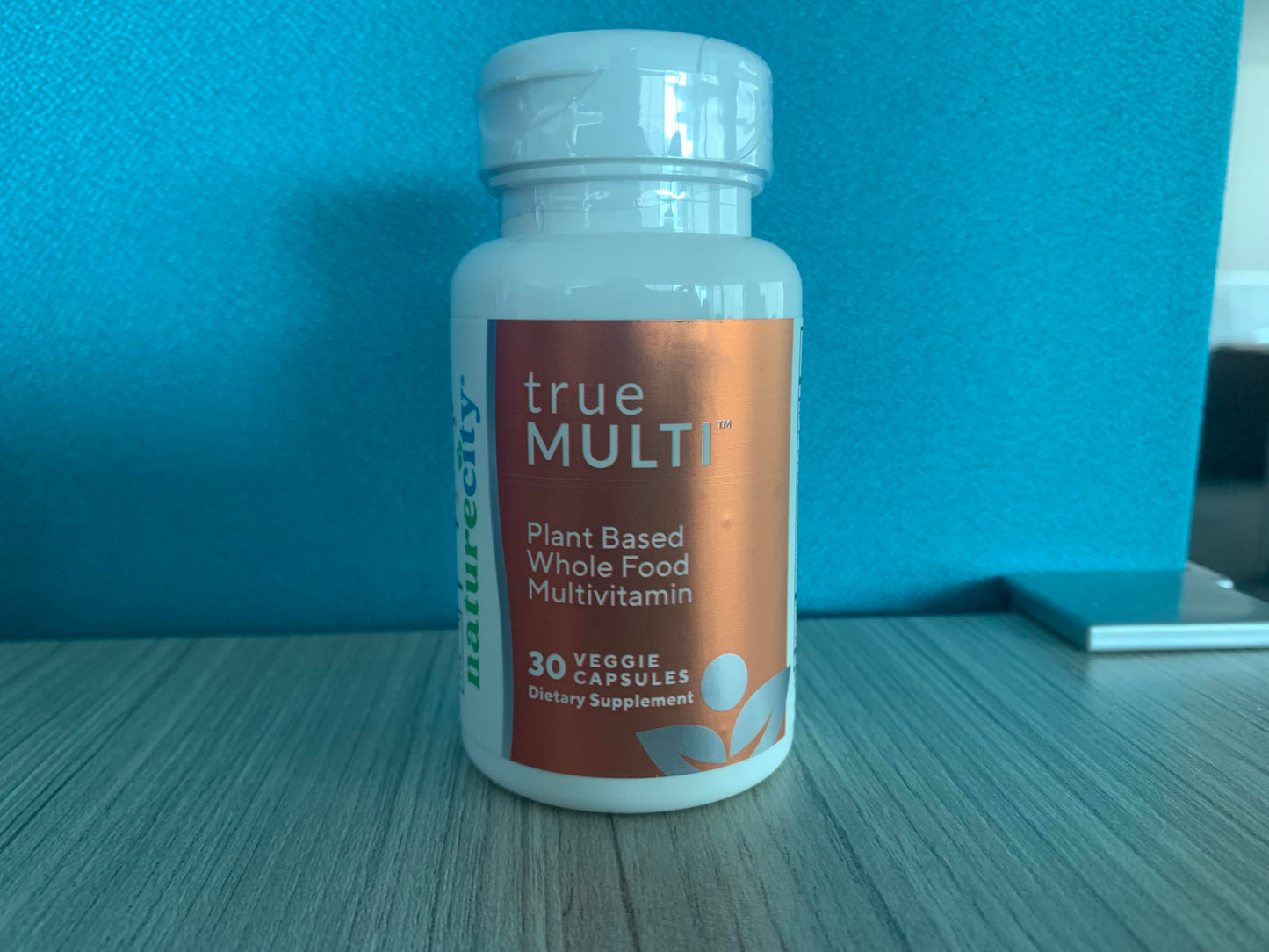NatureCity TrueMulti Plant Based Daily Adult Multivitamins (30 Veggie Capsules) One a Day Vitamins - Daily Vitamin for Men and Women - Soy Free, Non-GMO, Gluten Free