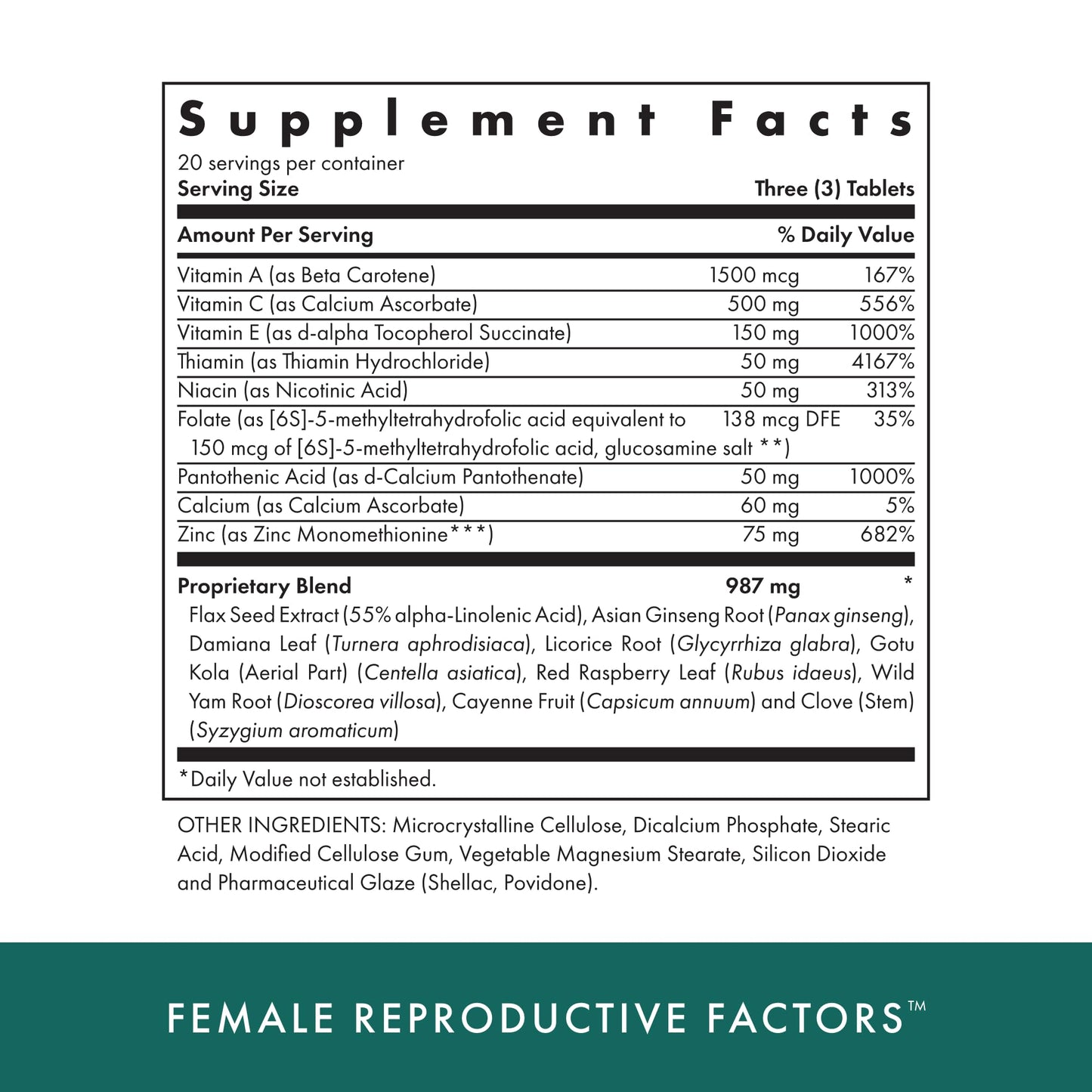 MICHAEL'S Health Naturopathic Programs Male & Female Reproductive Factors Couples' Pack - 60 Vegetarian Tablets Per Bottle - Nutrients for Conception Support - 20 Servings Per Bottle