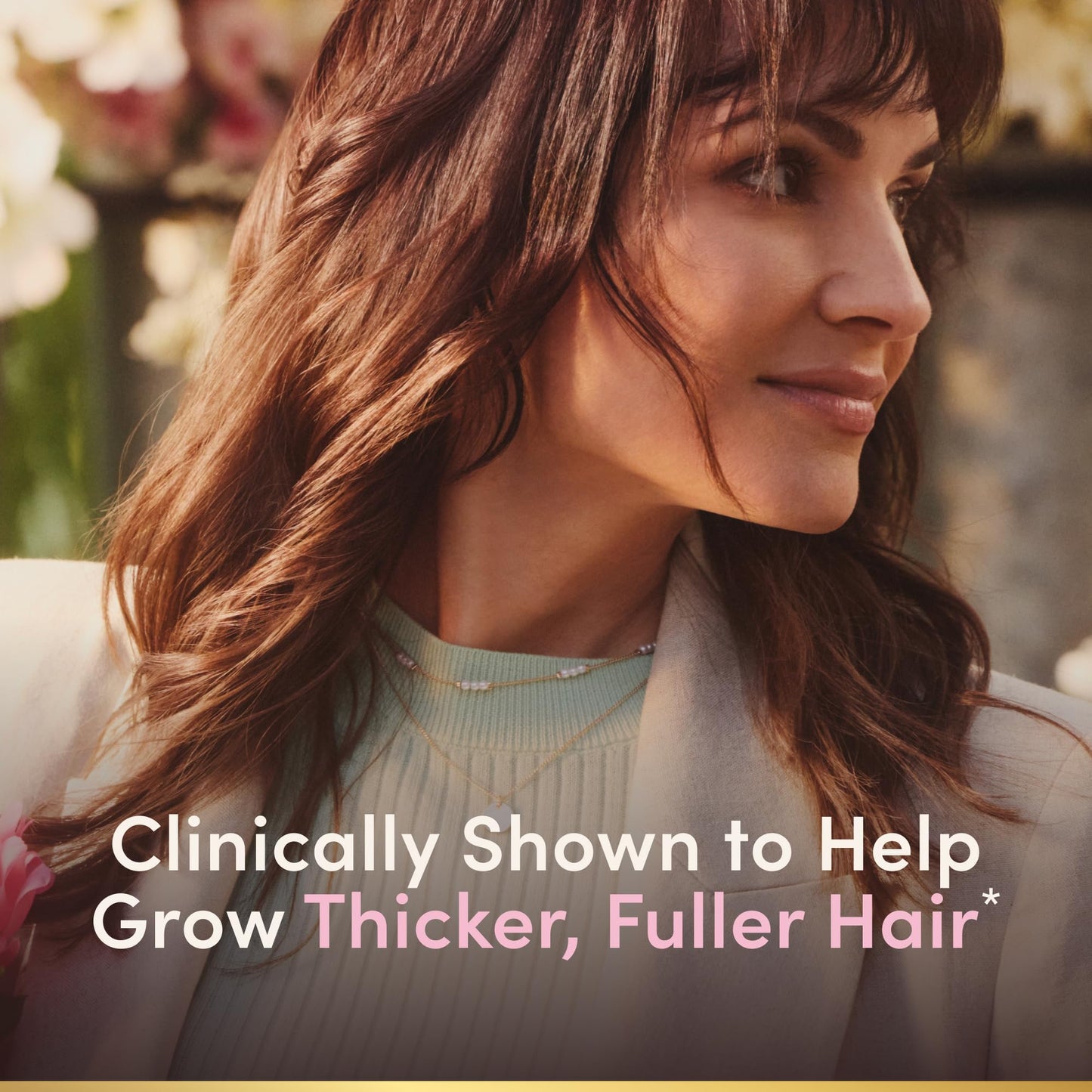 Nature's Bounty Optimal Solutions Hair Growth Supplement, Clinically Shown to Support Thicker, Fuller Hair, With Biotin, Silicon & Arginine, 30 Capsules, One-Month Supply